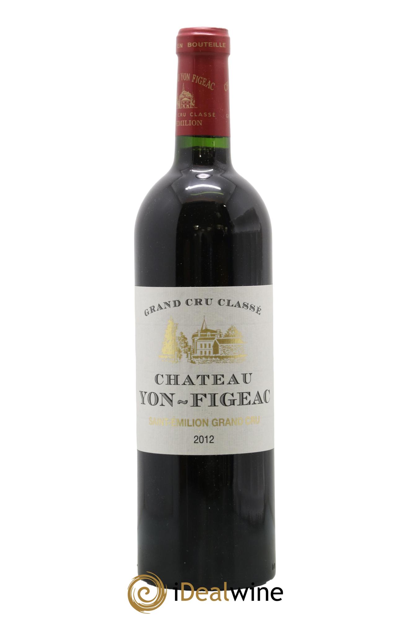 Château Yon Figeac Grand Cru Classé 2012 - Lot of 1 bottle - 0
