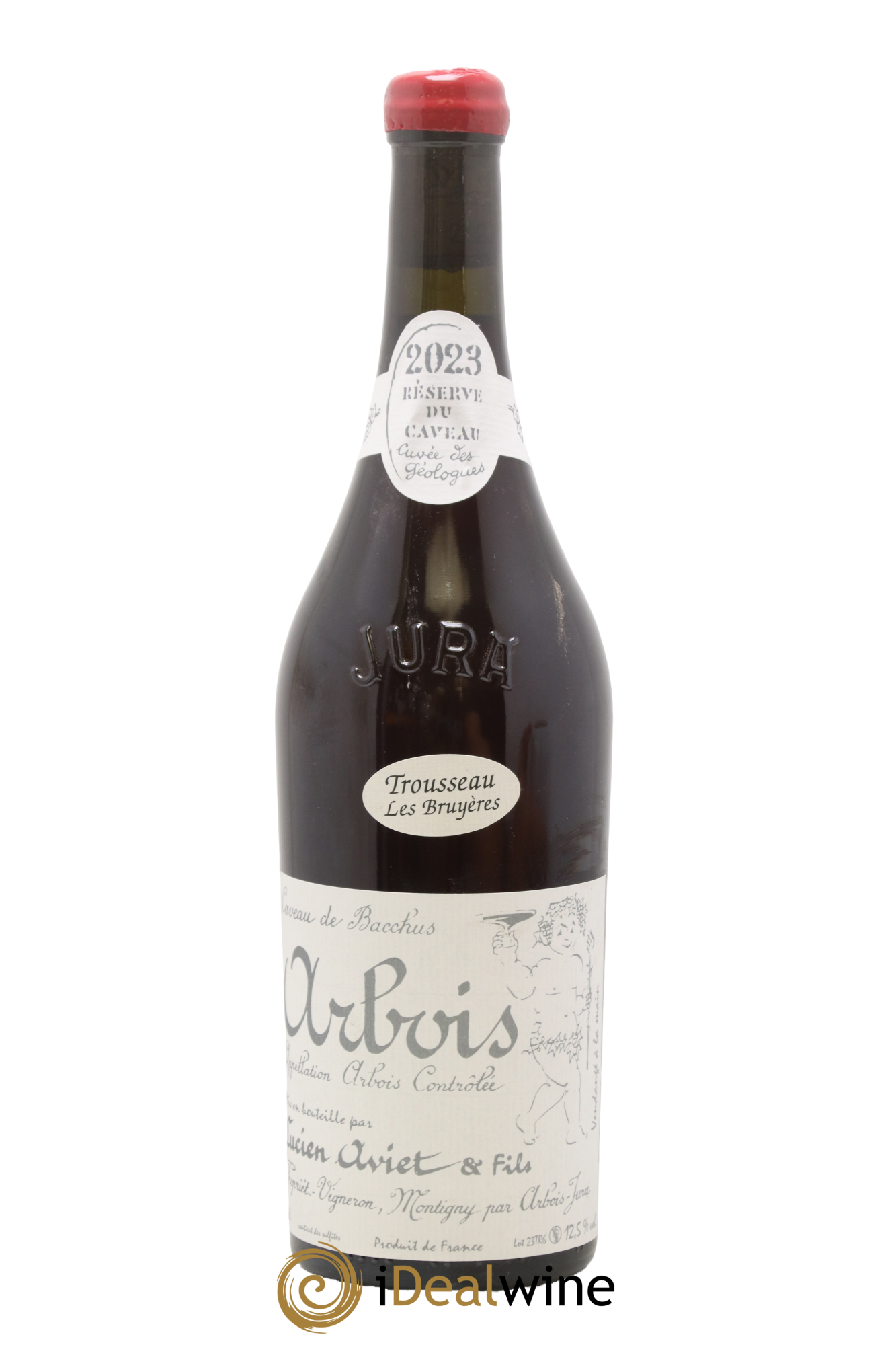 Arbois Trousseau Les Bruyères Cuvée des Géologues Lucien Aviet (Domaine) 2023 - Lotto di 1 bottiglia - 0
