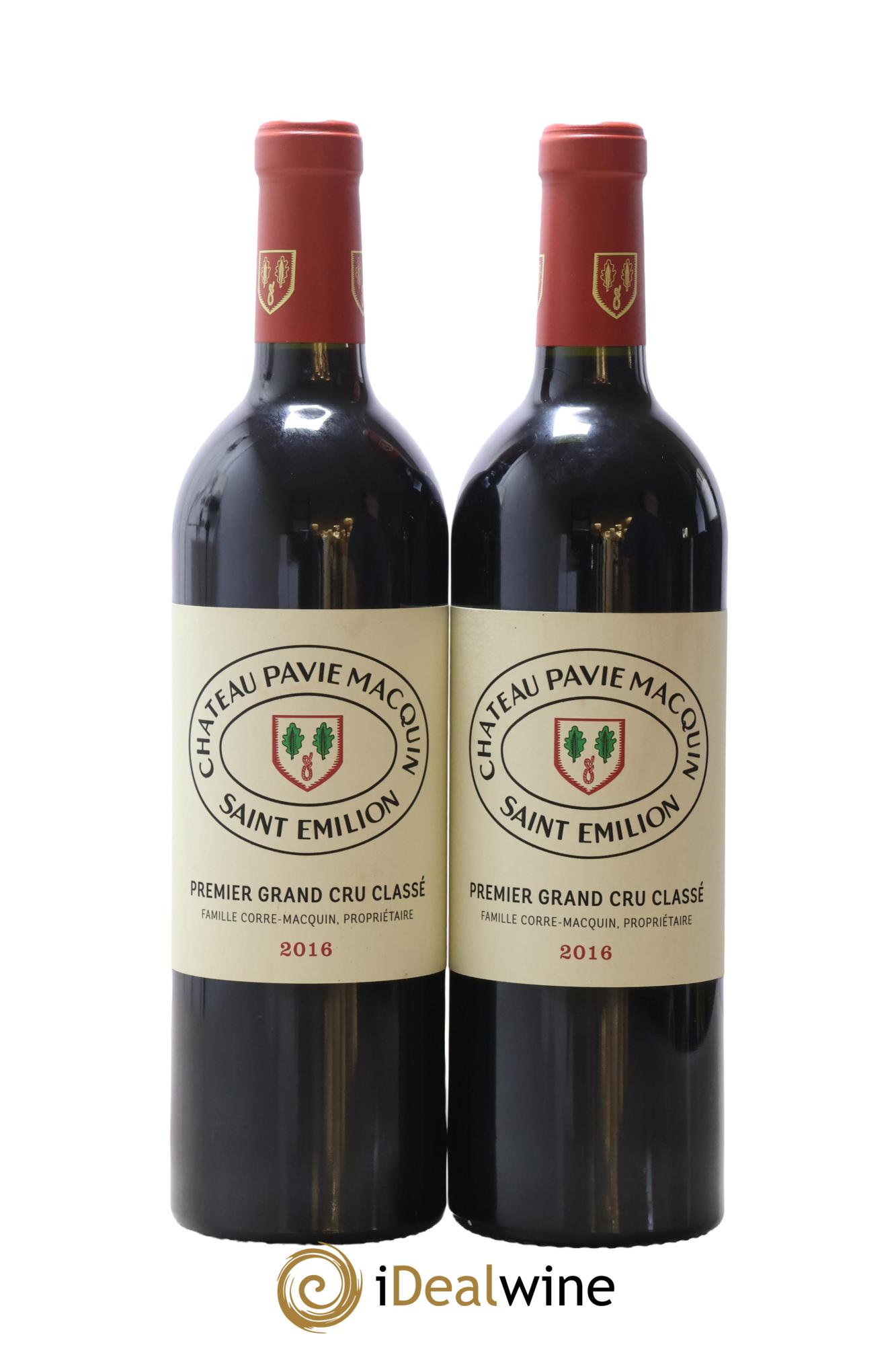Château Pavie Macquin 1er Grand Cru Classé B 2016 - Posten von 2 Flaschen - 0
