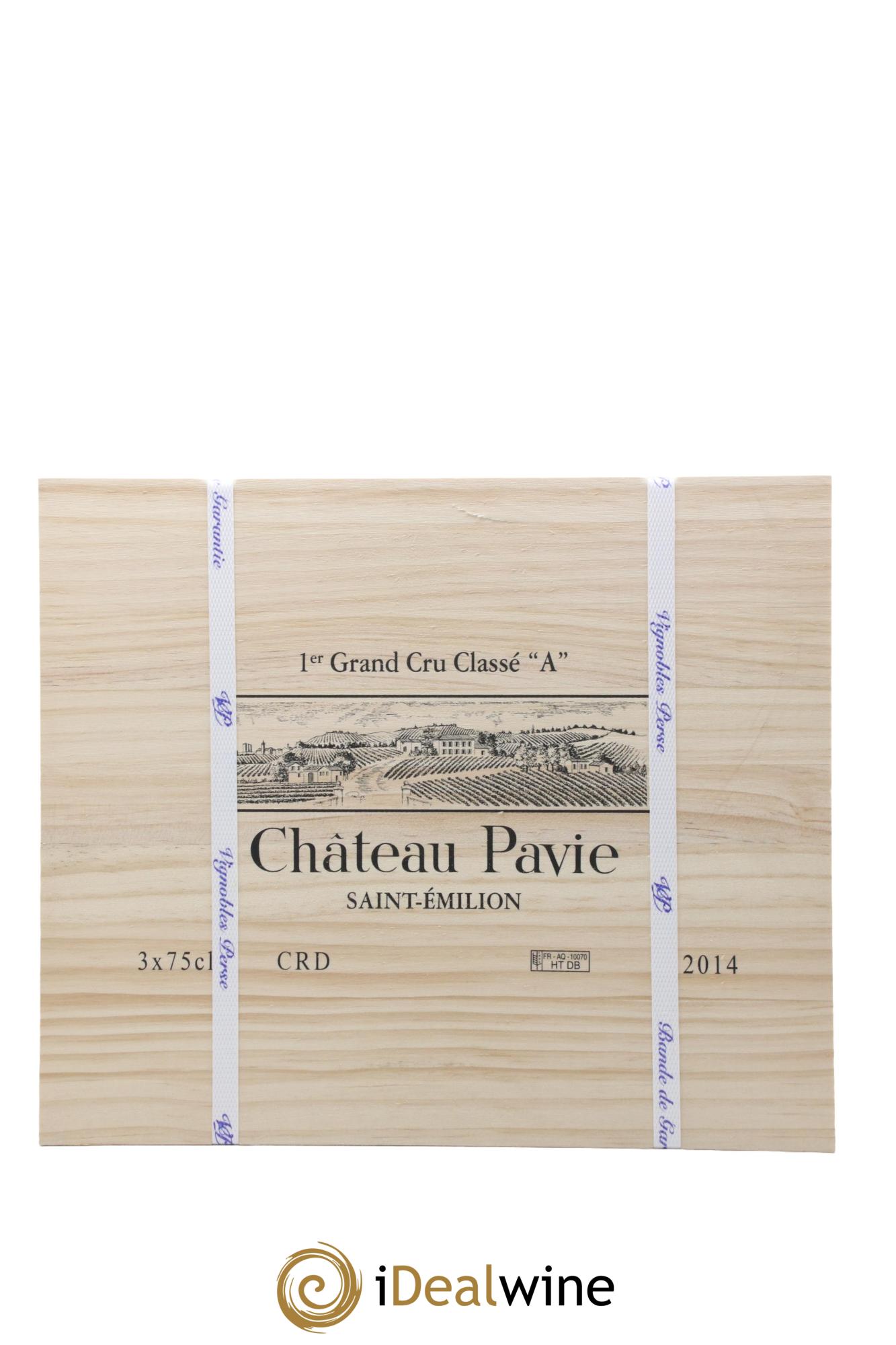 Château Pavie 1er Grand Cru Classé A 2014 - Lot of 3 bottles - 3
