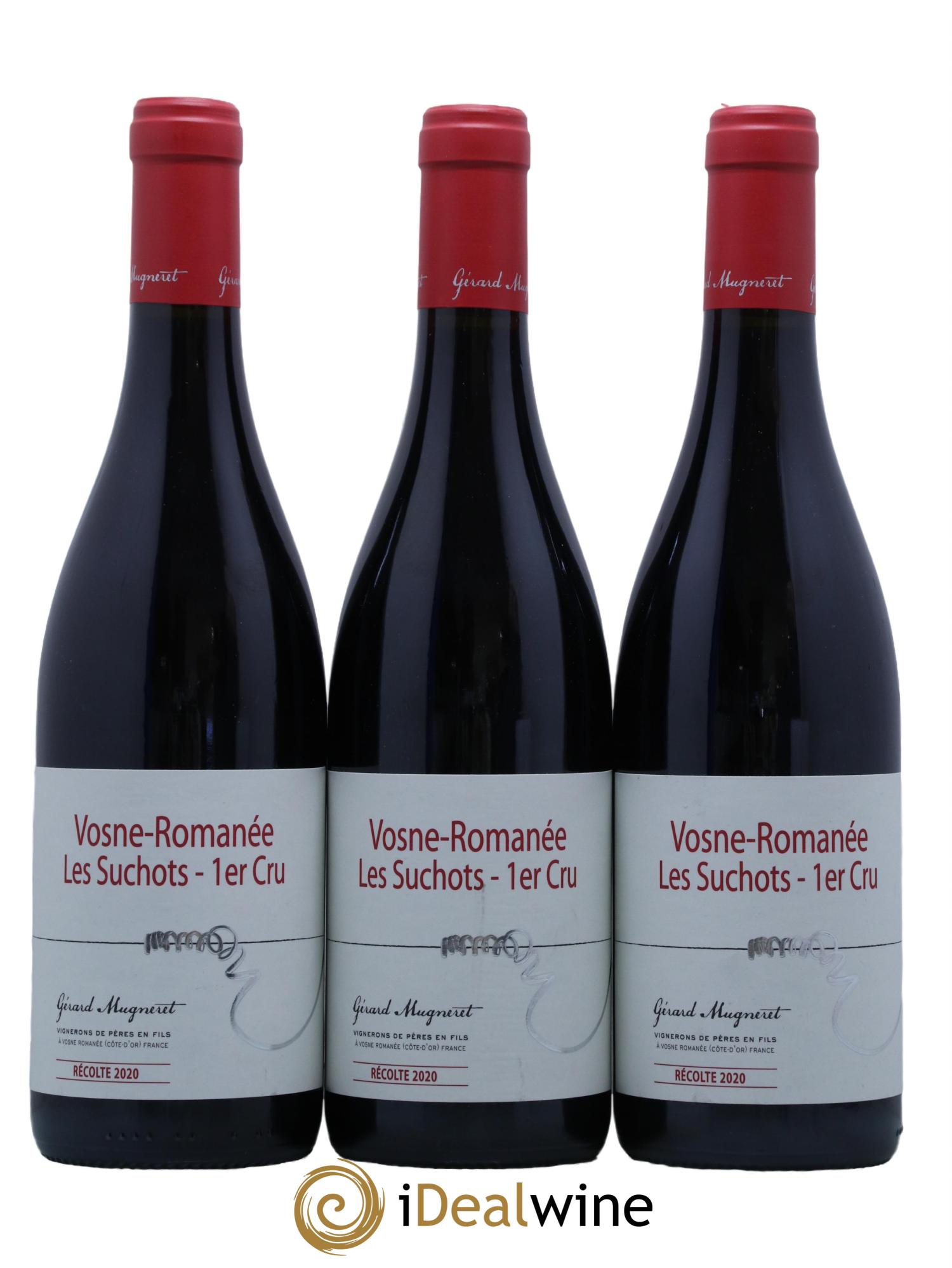 Vosne-Romanée 1er Cru Les Suchots Gérard Mugneret 2020 - Lot de 3 bouteilles - 0