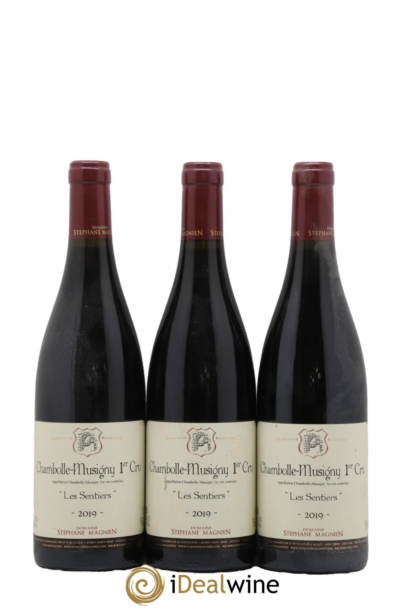 Chambolle-Musigny 1er Cru Les Sentiers Stéphane Magnien (Domaine) 2019 - Lot of 3 bottles - 0