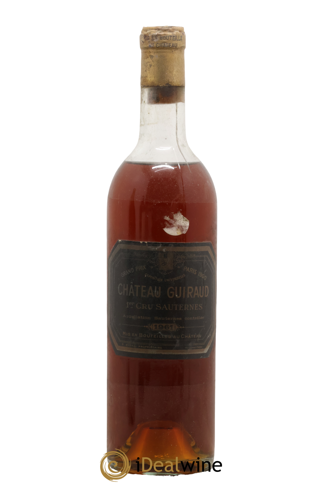 Château Guiraud 1er Grand Cru Classé 1961 - Lotto di 1 bottiglia - 0