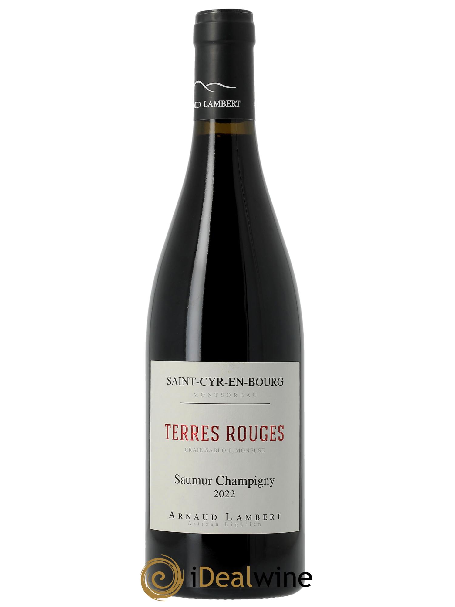 Saumur-Champigny Les Terres rouges Arnaud Lambert  2022 - Lot de 1 bouteille - 0