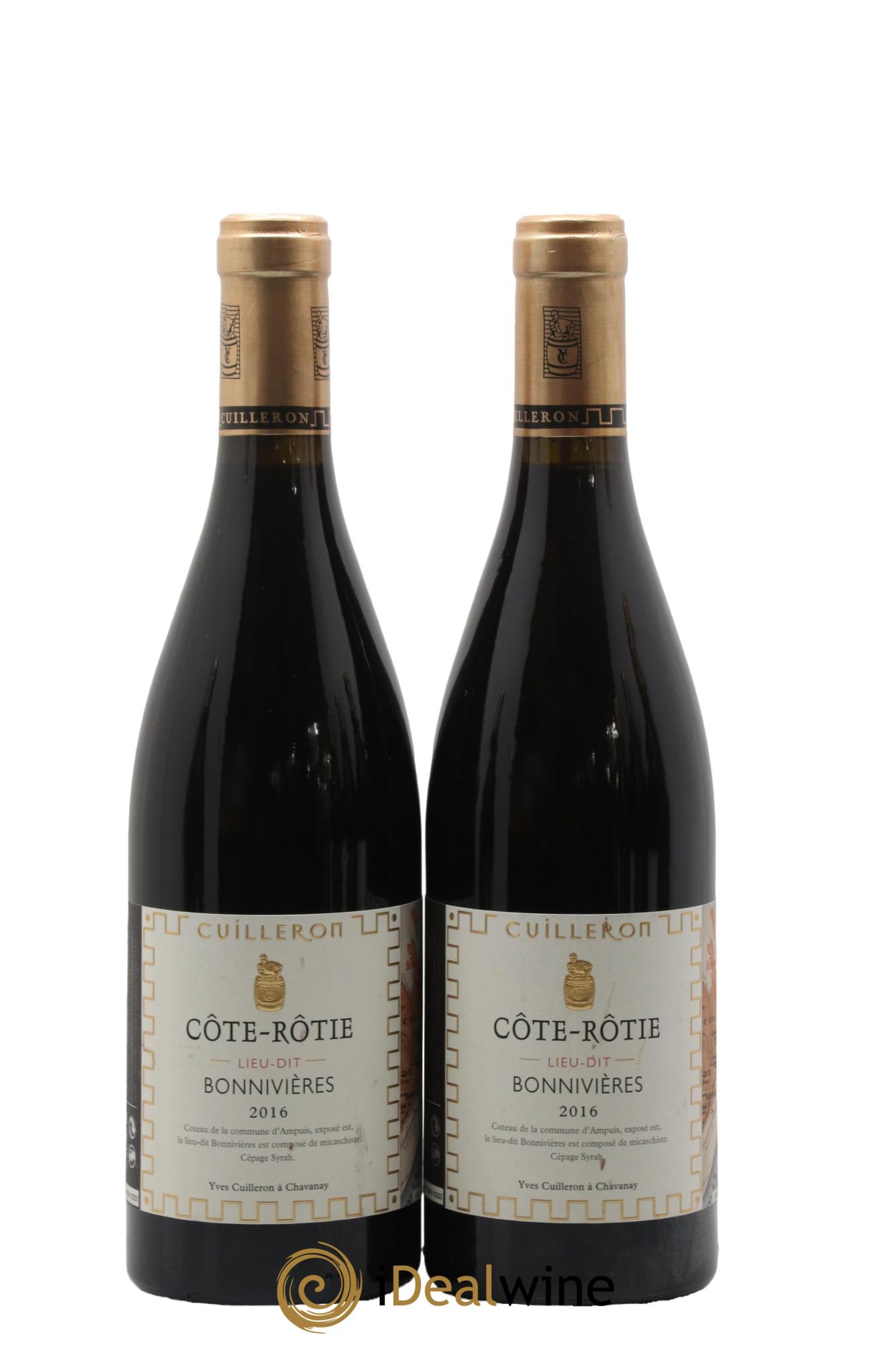 Côte-Rôtie Bonnivières Yves Cuilleron (Domaine) 2016 - Lot de 2 bouteilles - 0