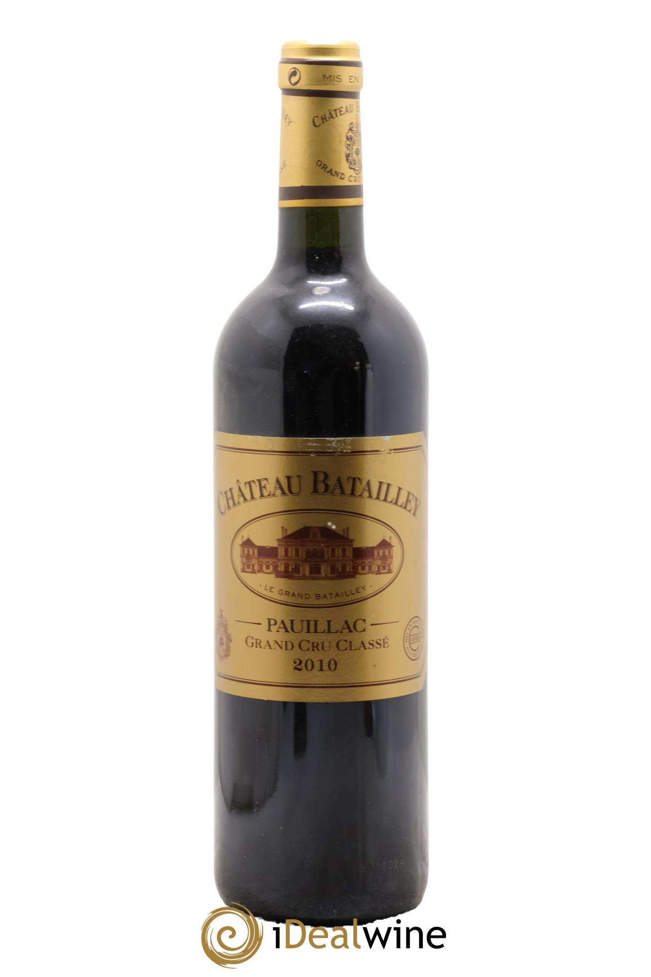 Château Batailley 5ème Grand Cru Classé 2010 - Lot de 1 bouteille - 0