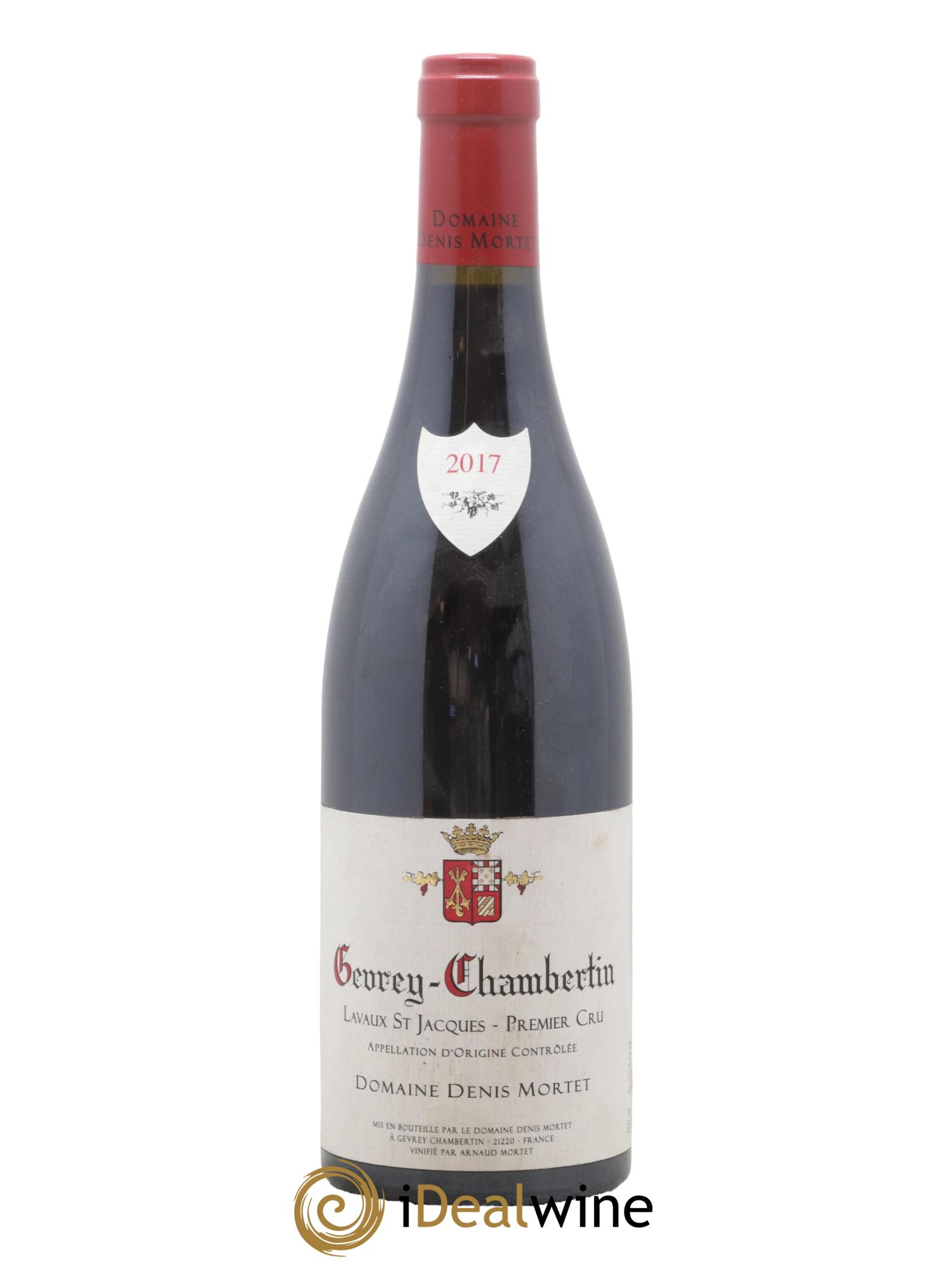 Gevrey-Chambertin 1er Cru Lavaux Saint Jacques Denis Mortet (Domaine) 2017 - Lot de 1 bouteille - 0
