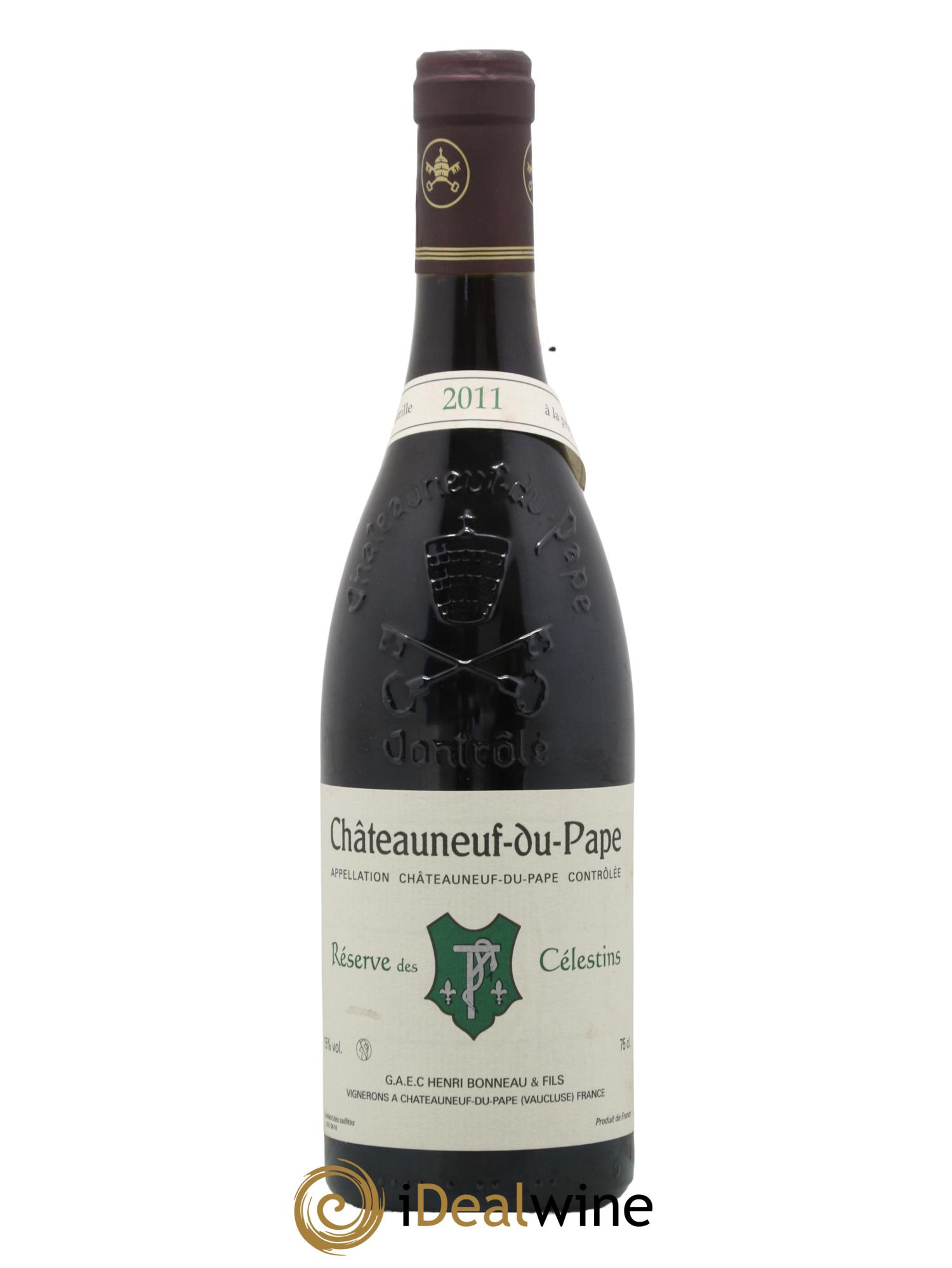 Châteauneuf-du-Pape Réserve des Célestins Henri Bonneau & Fils 2011 - Lot de 1 bouteille - 0
