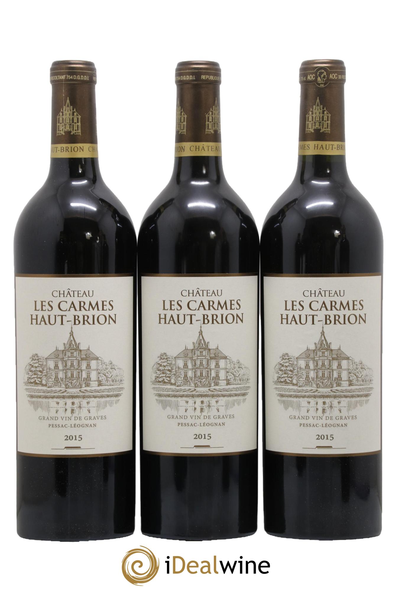 Château Les Carmes Haut-Brion 2015 - Lot de 6 bouteilles - 2