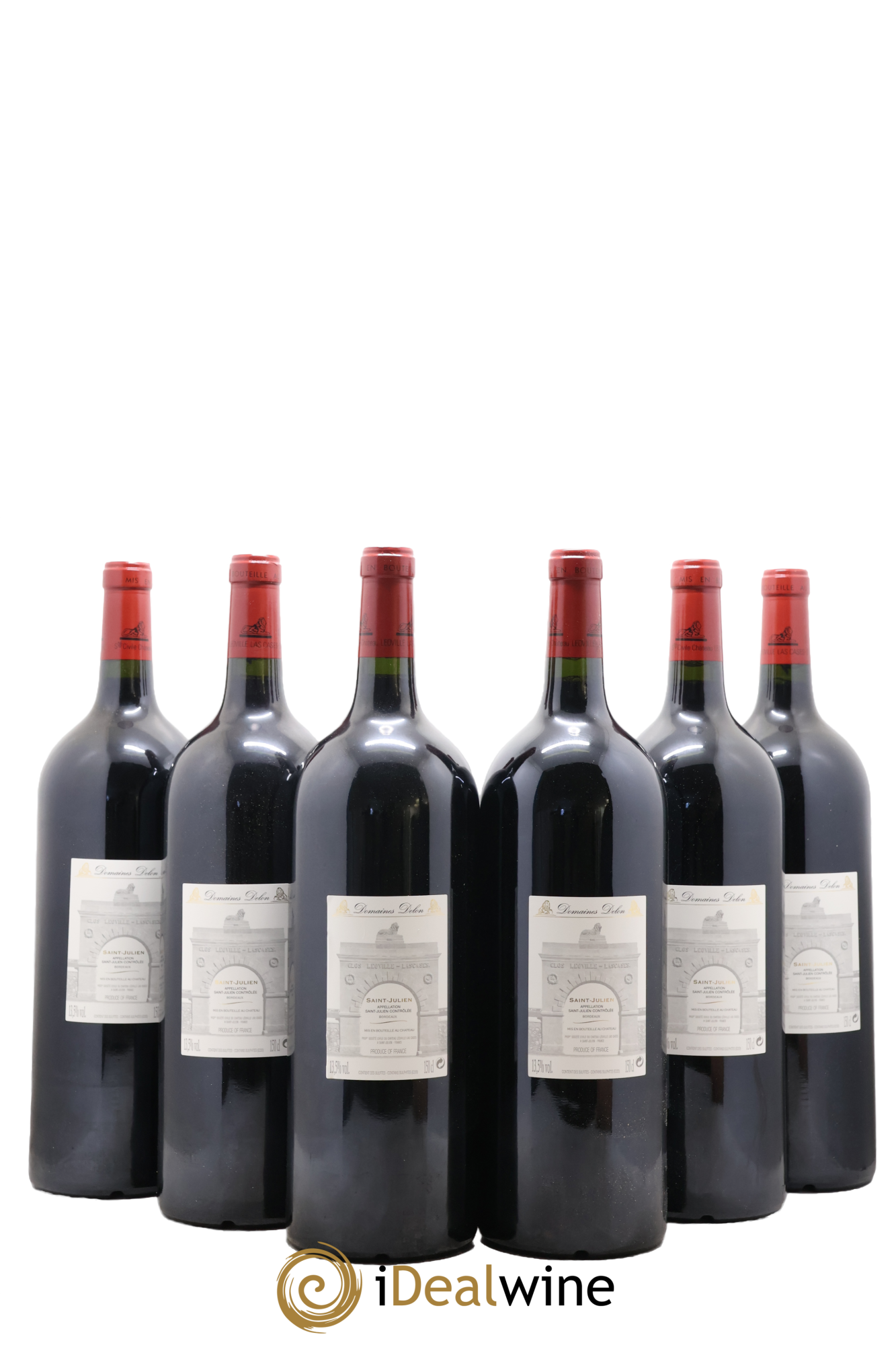 Château Léoville Las Cases 2ème Grand Cru Classé 2010 - Lot de 6 magnums - 1