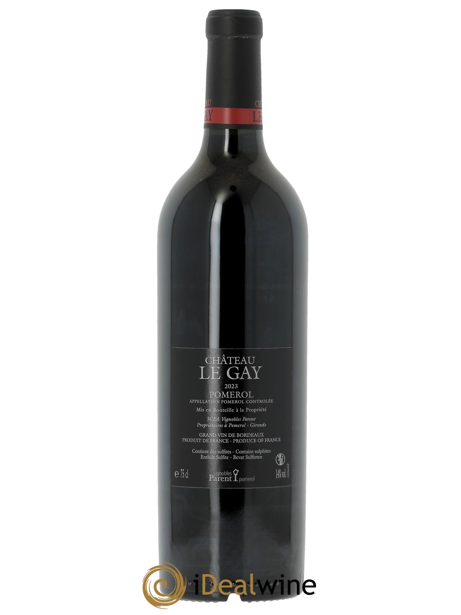 Château Le Gay (CBO à partir de 6 bts) 2023 - Lot de 1 bouteille - 1