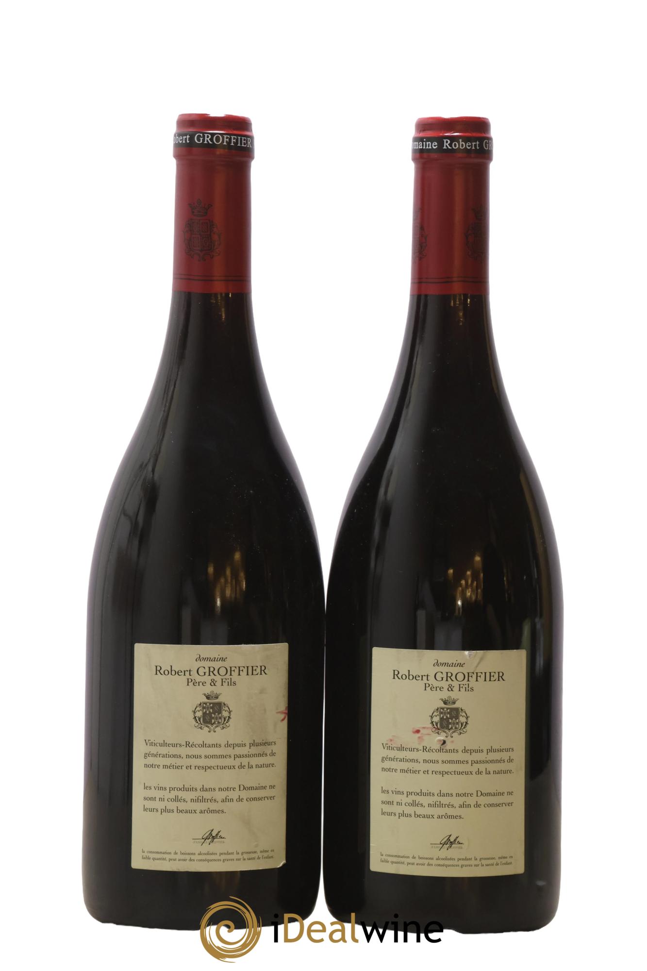 Bonnes-Mares Grand Cru Robert Groffier Père & Fils (Domaine) 2013 - Lot de 2 bouteilles - 1