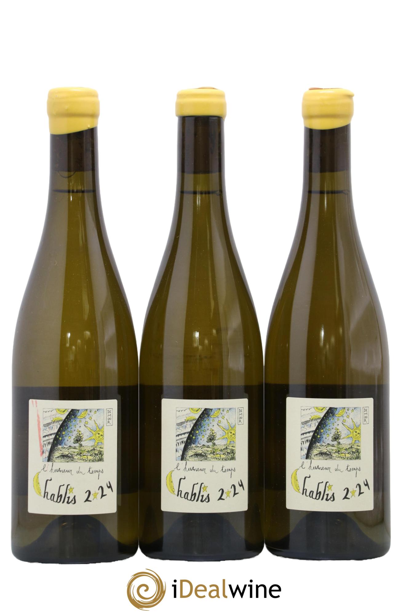 Chablis L'Humeur du Temps Alice et Olivier De Moor 2024 - Lot de 3 bouteilles - 0
