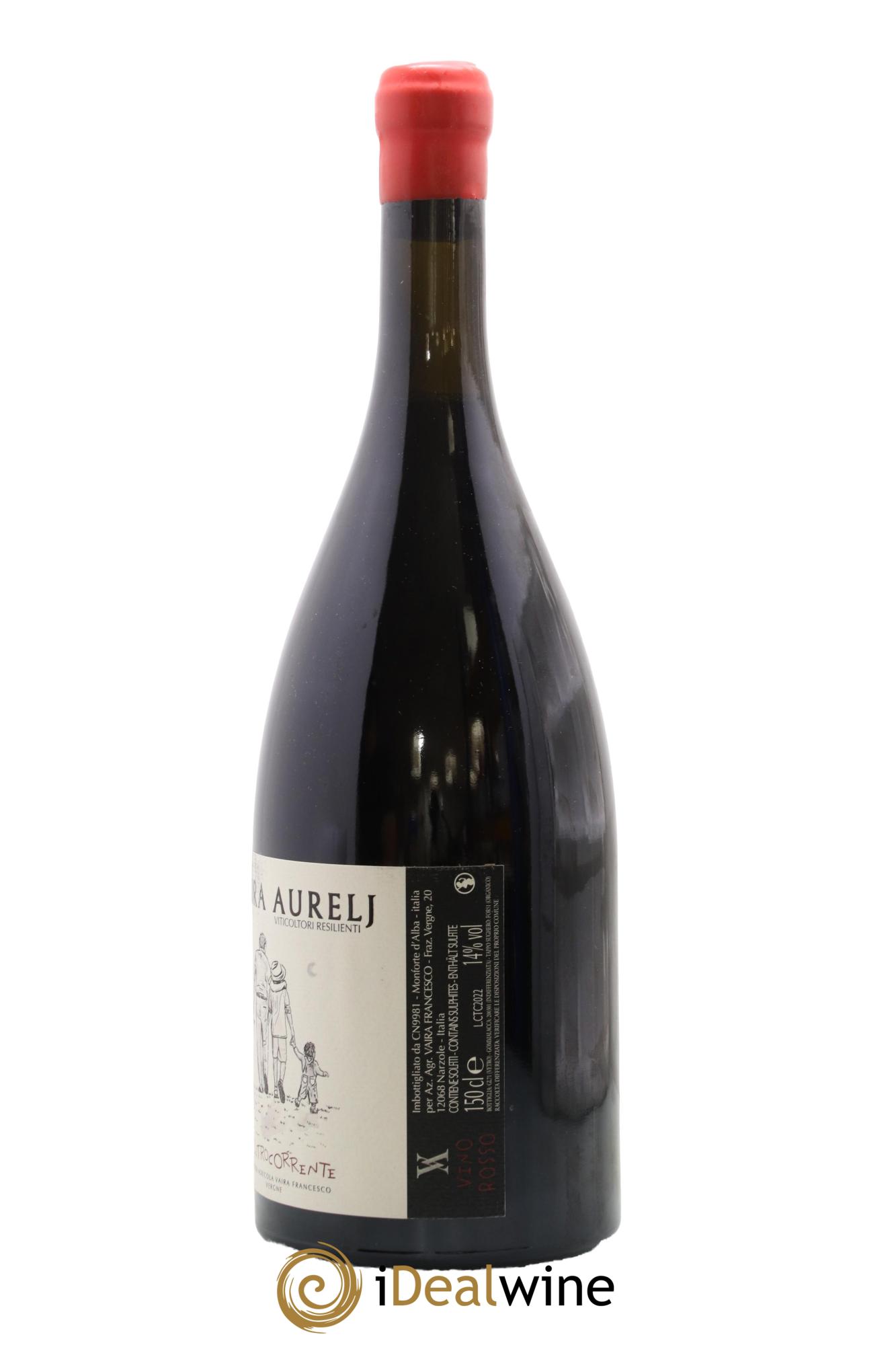 Italie Vino Rosso Controcorrente Vaira Aurelj 2022 - Lot de 1 magnum - 1