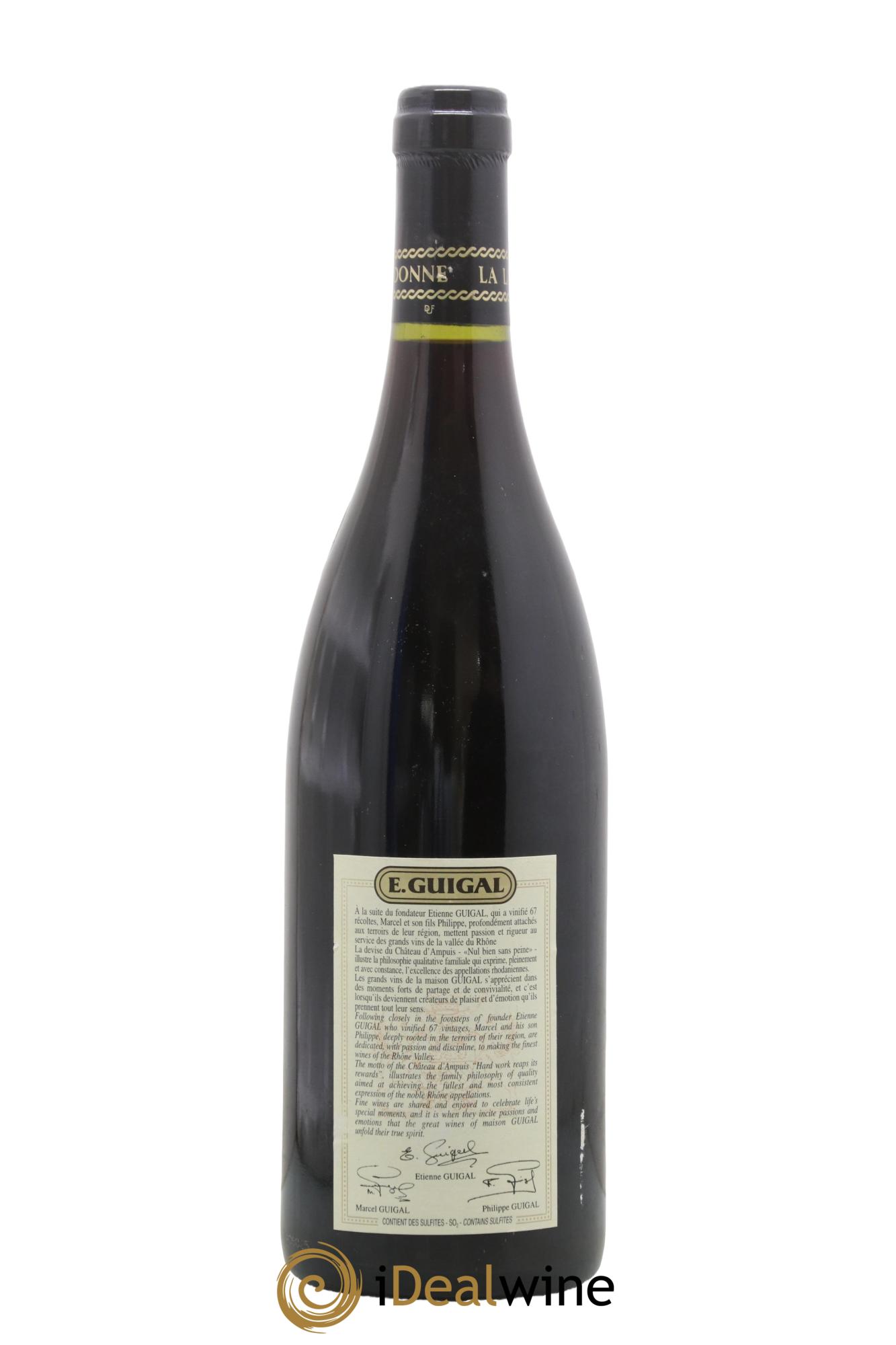 Côte-Rôtie La Landonne Guigal 2002 - Lotto di 1 bottiglia - 1