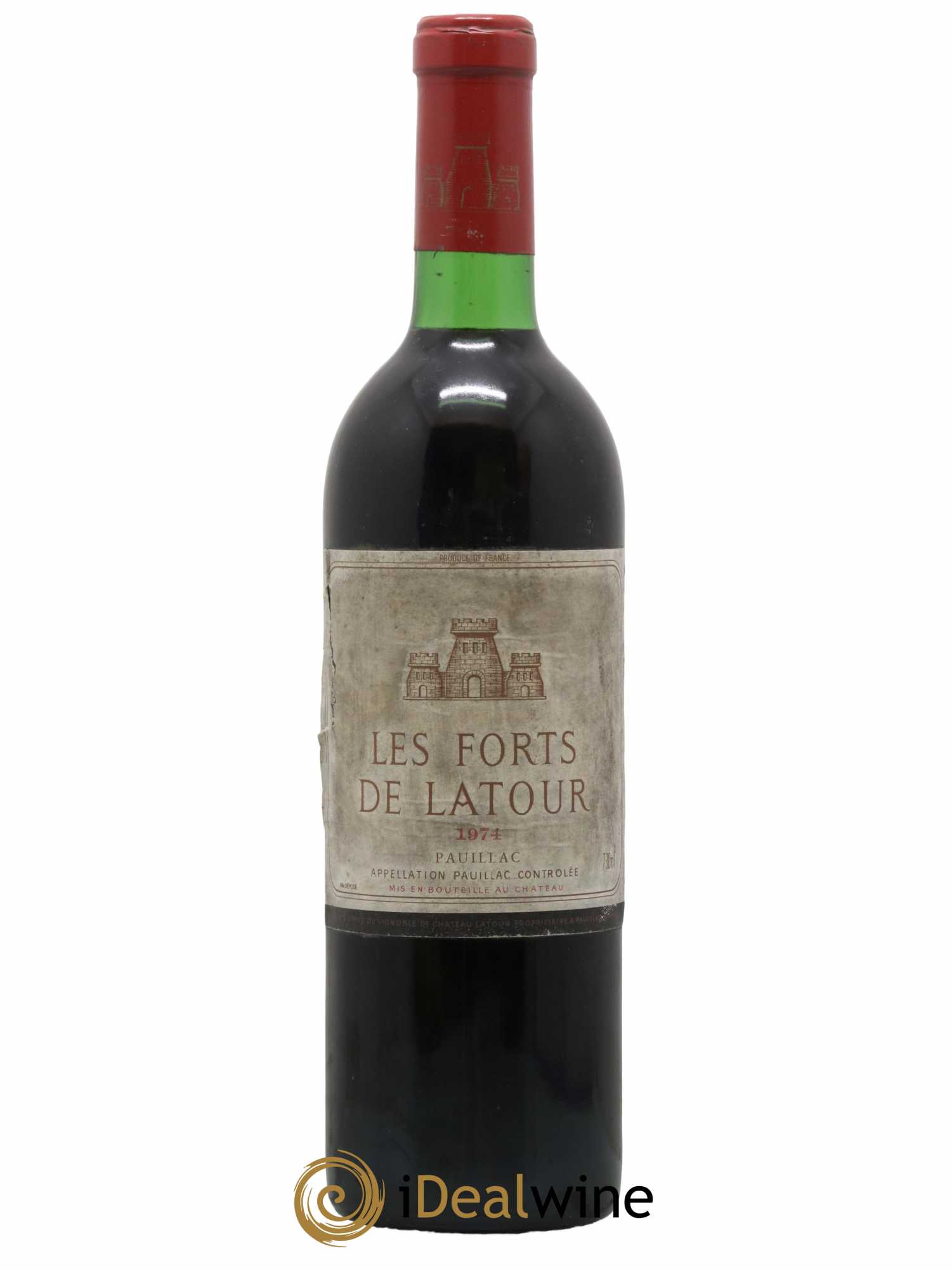 Les Forts de Latour Second Vin 1974 - Lot de 1 bouteille - 0