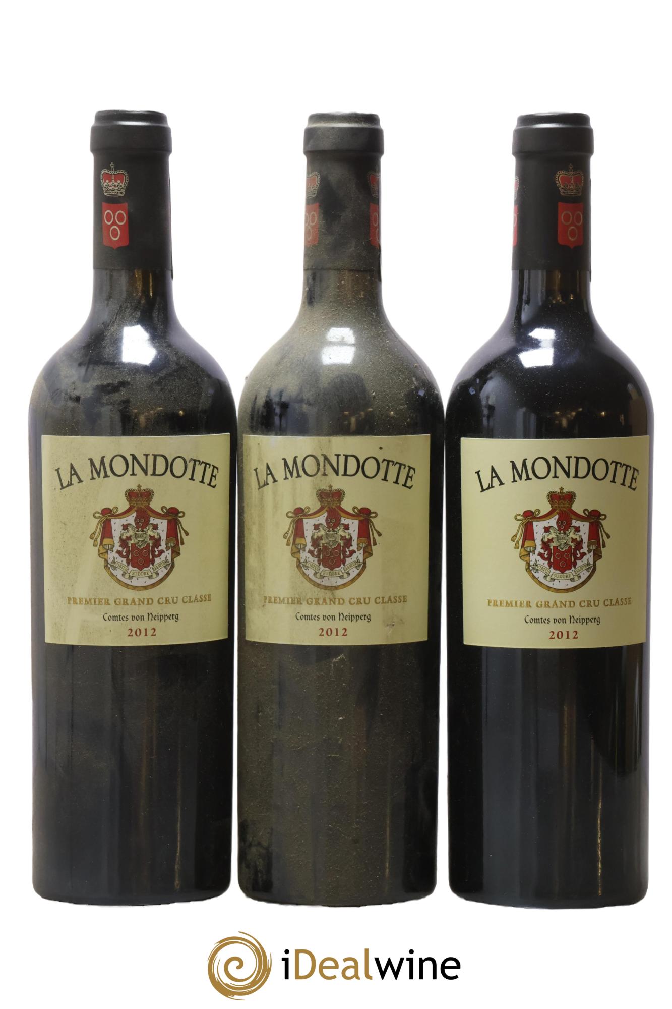 La Mondotte 1er Grand Cru Classé B depuis 2012 2012 - Lot de 3 bouteilles - 0