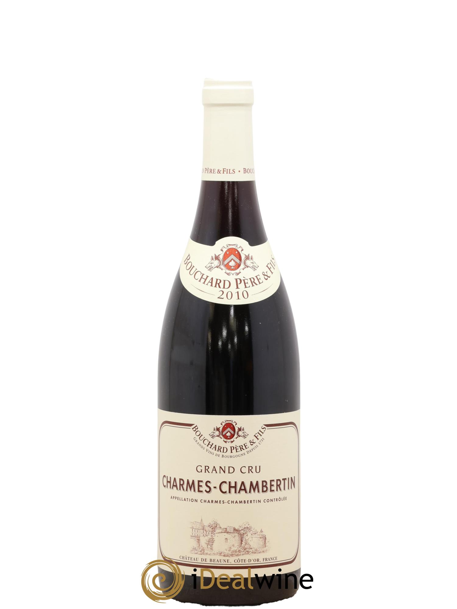 Charmes-Chambertin Grand Cru Bouchard Père & Fils 2010 - Lot de 1 bouteille - 0