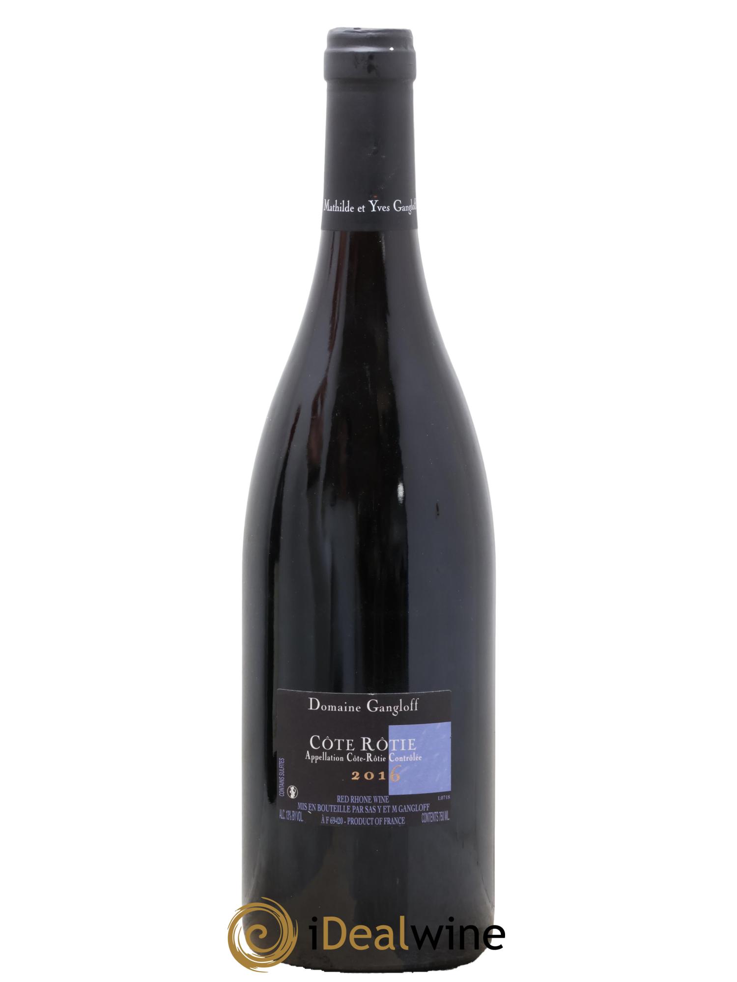 Côte-Rôtie La Barbarine Gangloff (Domaine) 2016 - Lot de 1 bouteille - 1