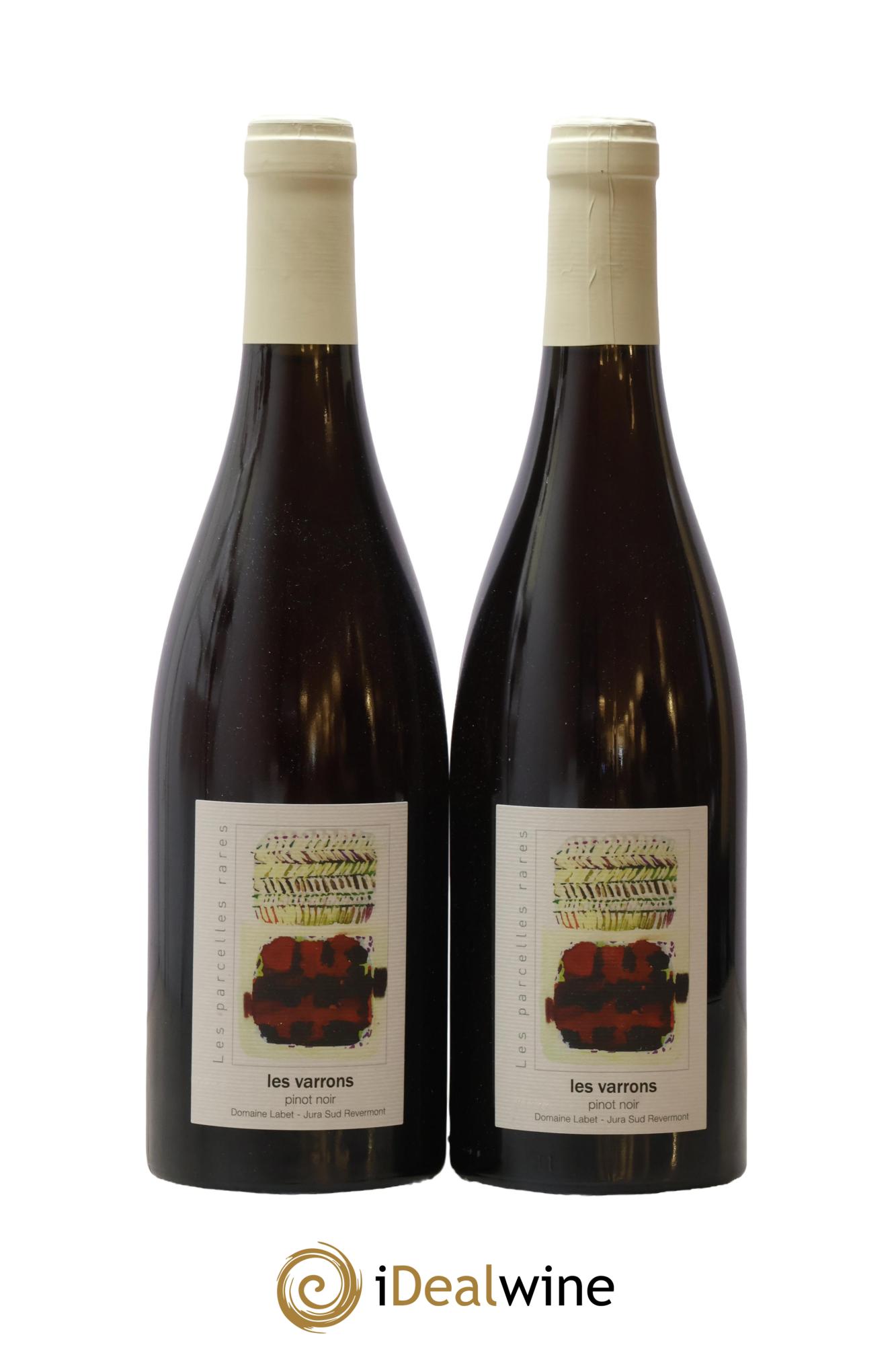 Côtes du Jura Pinot Noir Les Varrons Sélection Clonale Romain - Julien - Charline Labet 2023 - Lot de 2 bouteilles - 0