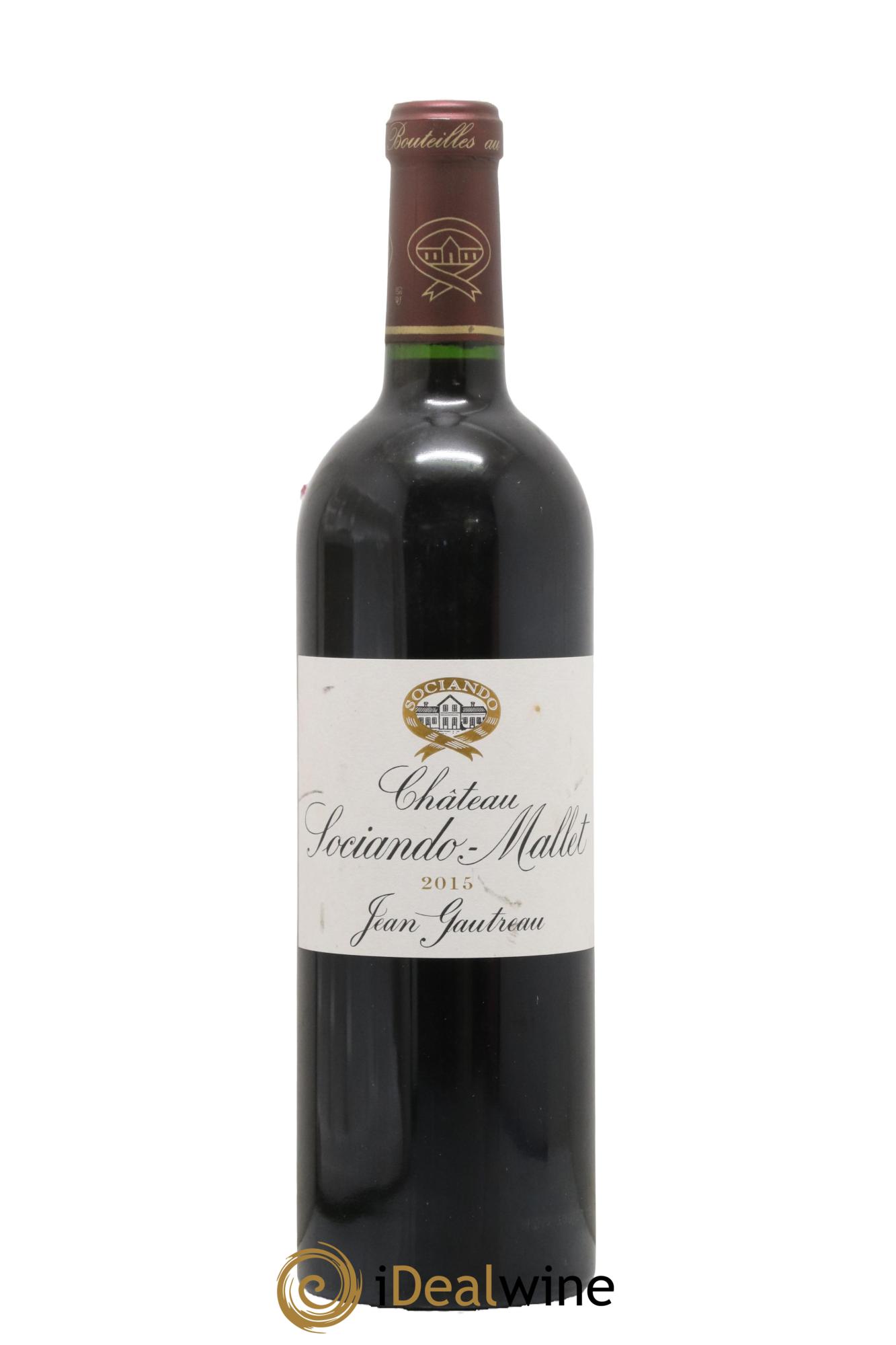 Château Sociando Mallet 2015 - Posten von 1 Flasche - 0