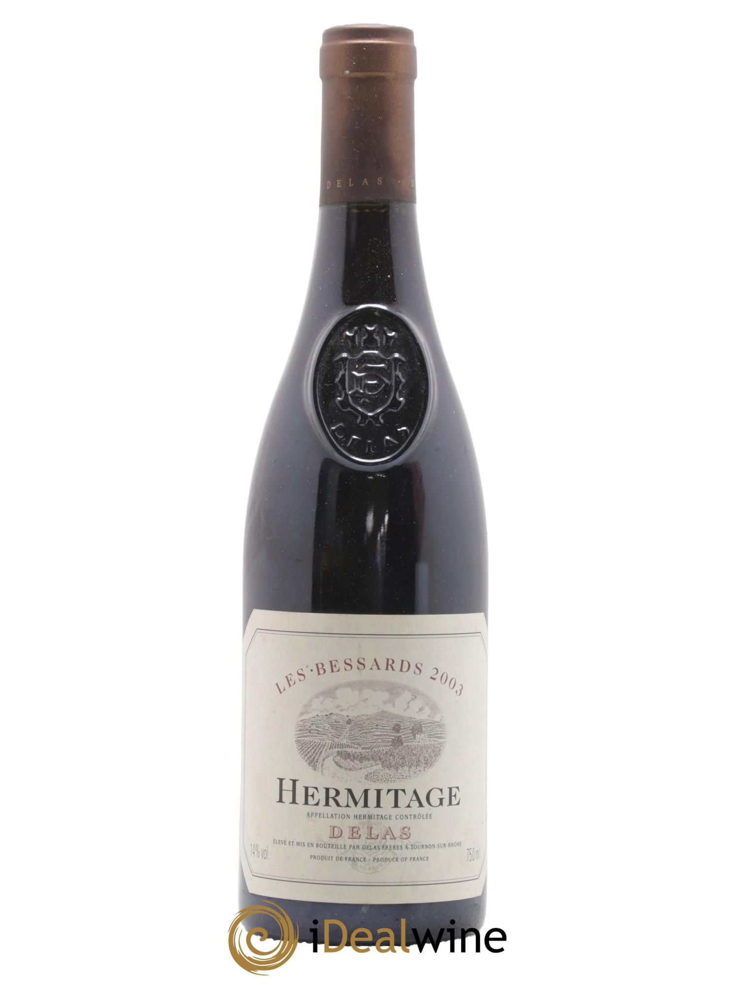 Hermitage Les Bessards Delas Frères 2003 - Lotto di 1 bottiglia - 0