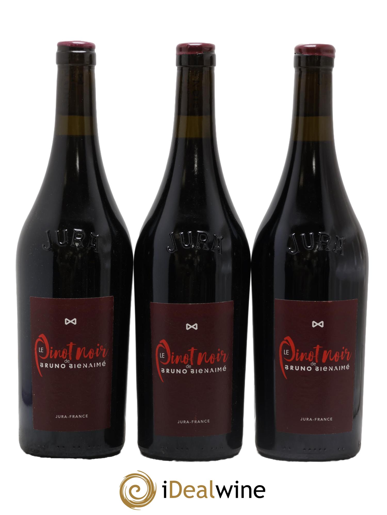 Côtes du Jura Pinot Noir Bruno Bienaimé 2018 - Lot of 3 bottles - 0