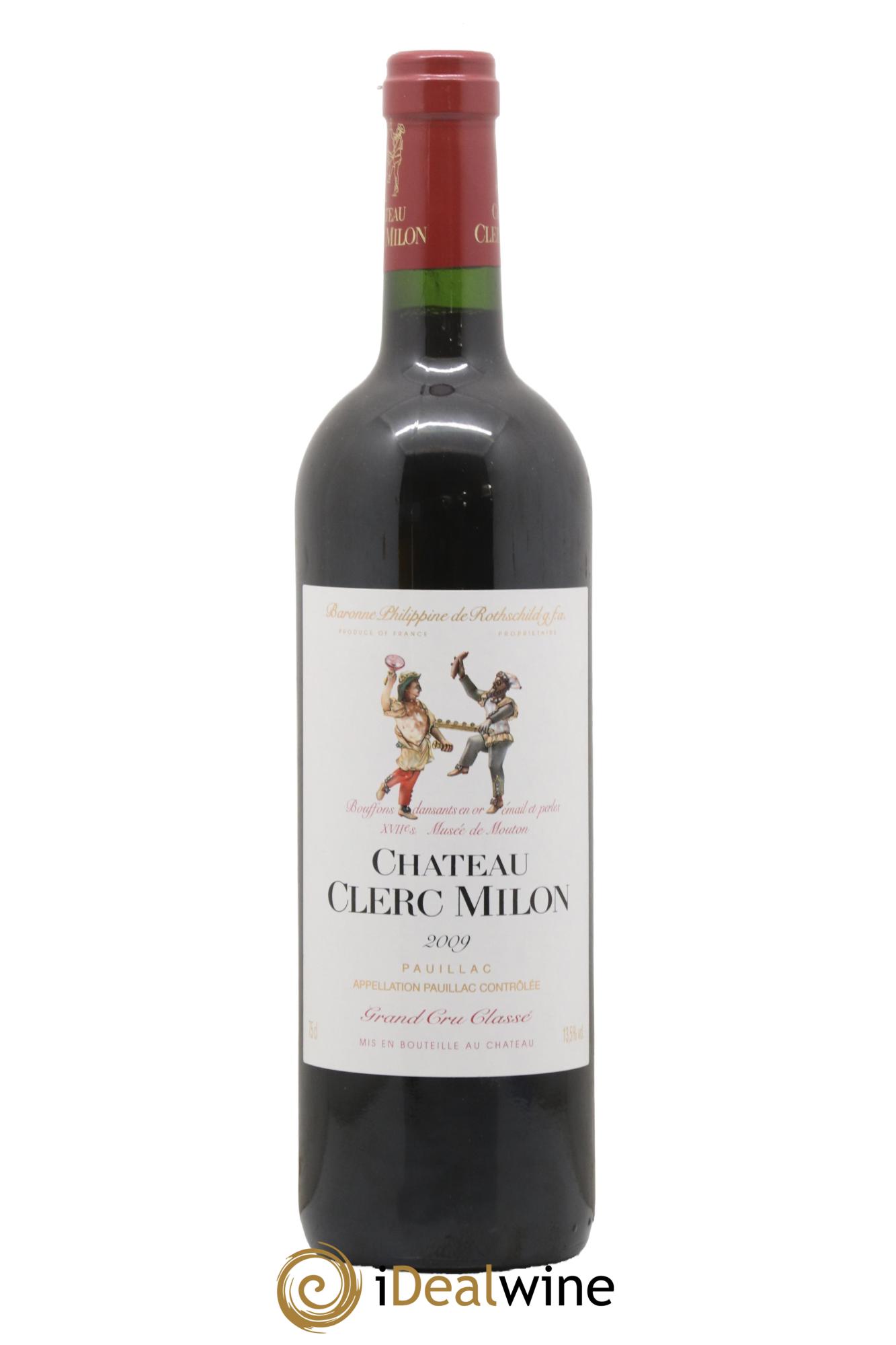Château Clerc Milon 5ème Grand Cru Classé 2009 - Lot of 1 bottle - 0