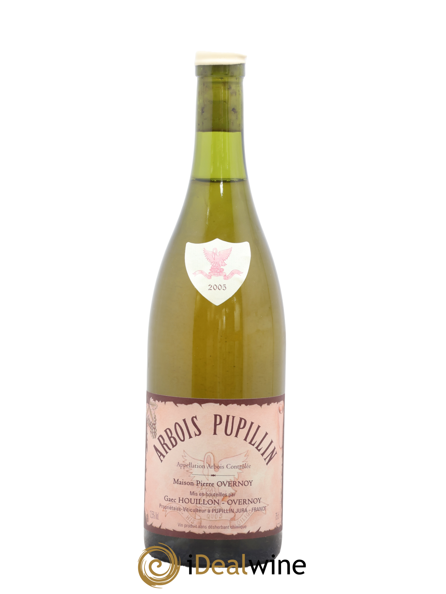 Arbois-Pupillin Chardonnay (cire blanche) Overnoy-Houillon (Domaine) 2005 - Posten von 1 Flasche - 0