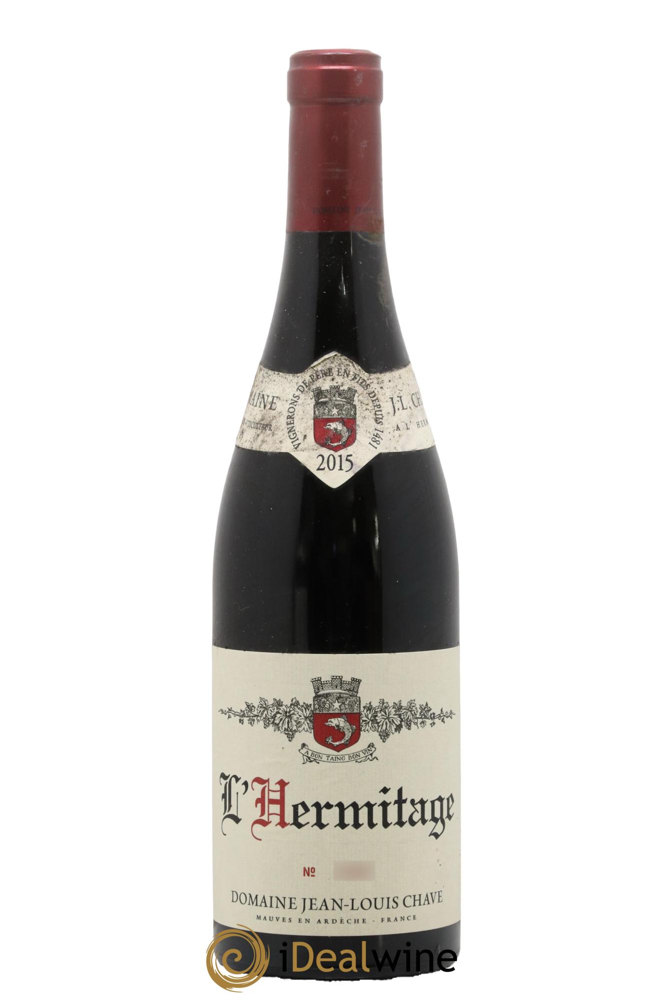 Hermitage Jean-Louis Chave 2015 - Posten von 1 Flasche - 0