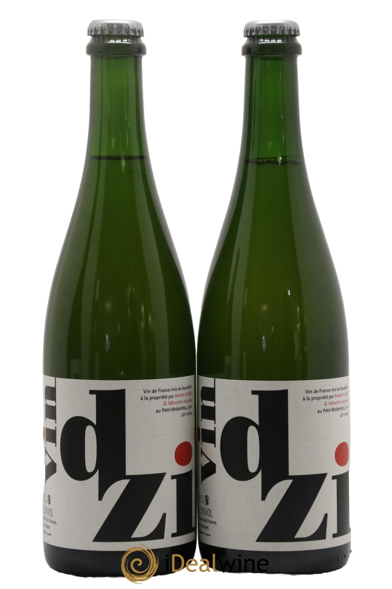 Vin de France DZI Amélie Vuillet et Sébastien Jacques 2022 - Lot de 2 bouteilles - 0