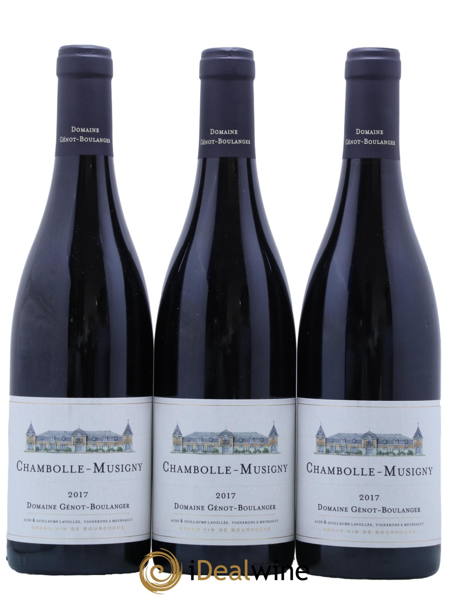 Chambolle-Musigny Génot-Boulanger (Domaine) 2017 - Lot de 3 bouteilles - 0