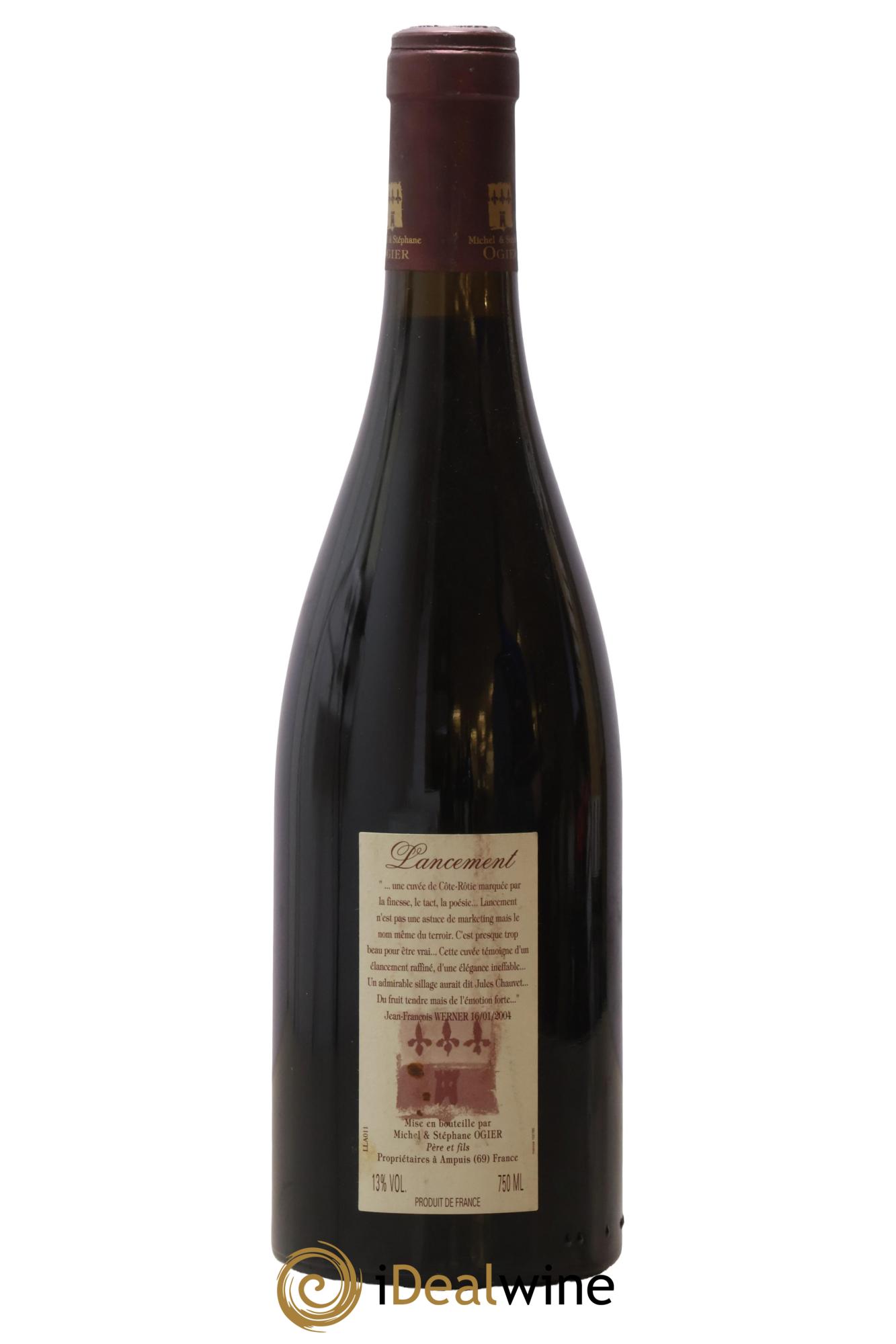 Côte-Rôtie Lancement Stéphane Ogier 2001 - Posten von 1 Flasche - 1