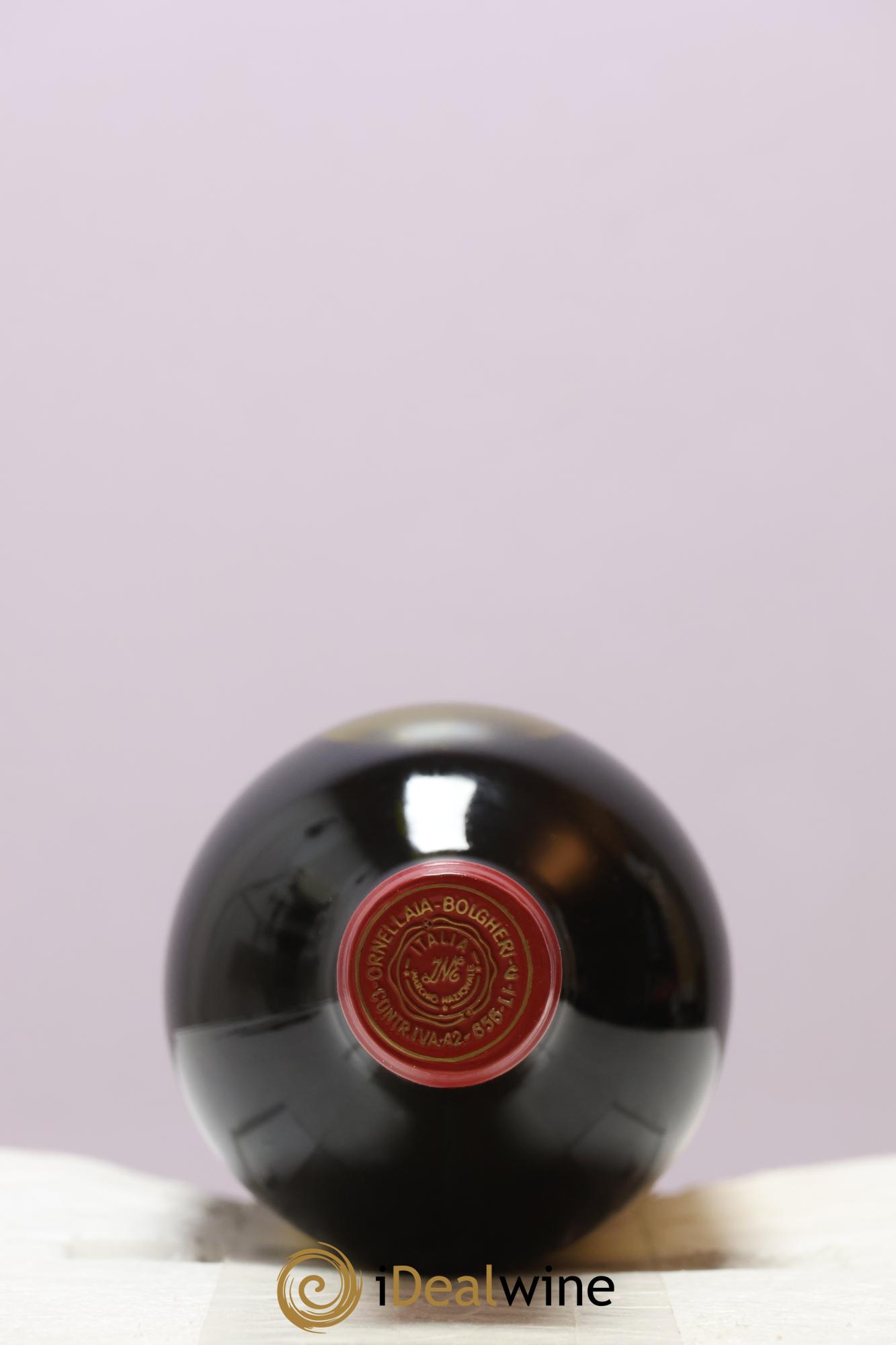 Toscana IGT Tenuta Dell'Ornellaia Masseto Frescobaldi 1990 - Lot de 6 bouteilles - 5