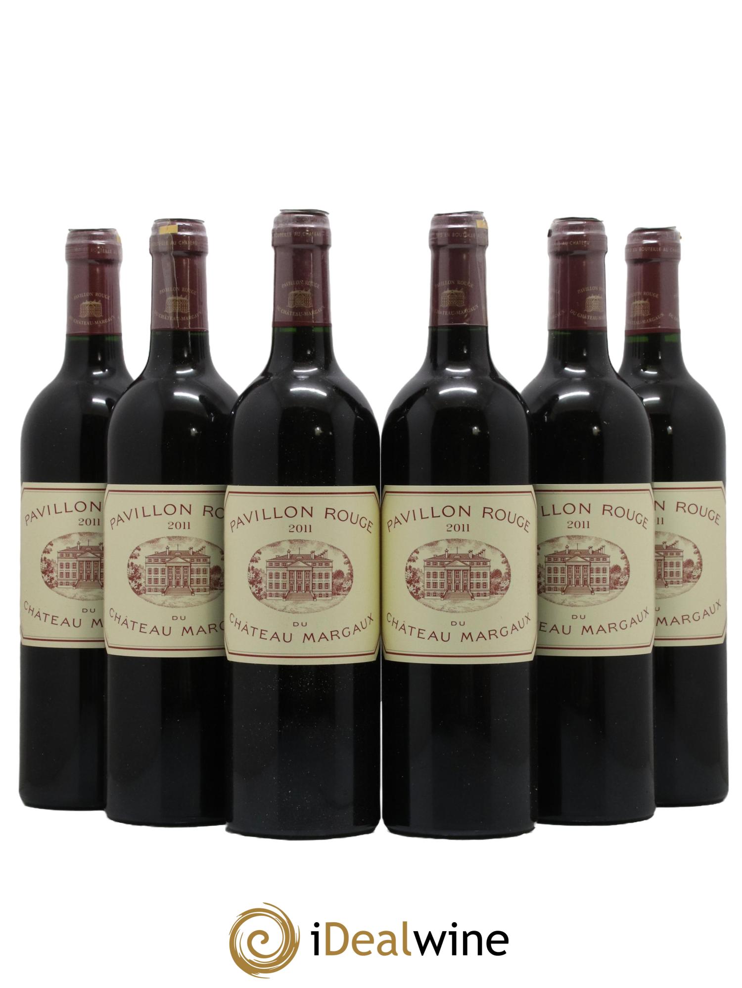 Pavillon Rouge du Château Margaux Second Vin 2011 - Posten von 6 Flaschen - 0