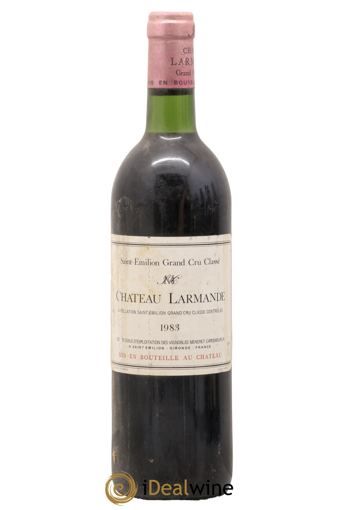 Château Larmande Grand Cru Classé 1983 - Lot de 1 bouteille - 0