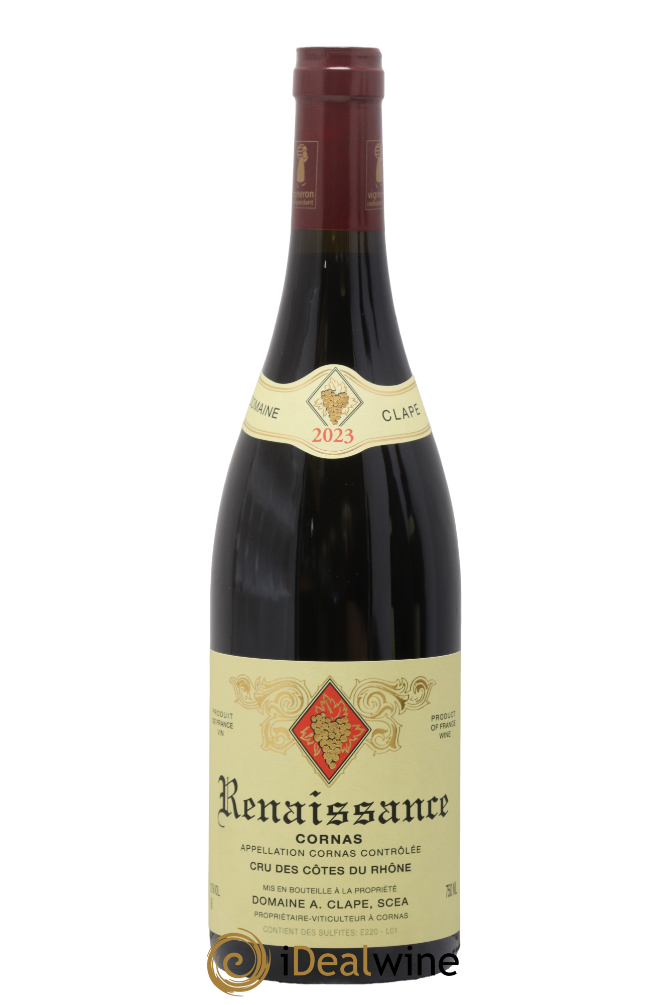 Cornas Renaissance Auguste Clape 2023 - Lot de 1 bouteille - 0