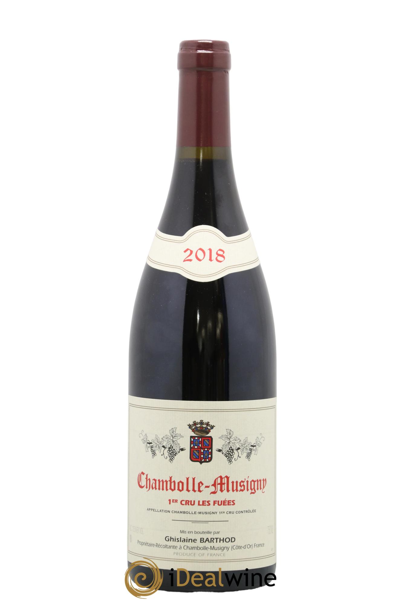 Chambolle-Musigny 1er Cru Les Fuées Ghislaine Barthod 2018 - Lot of 1 bottle - 0