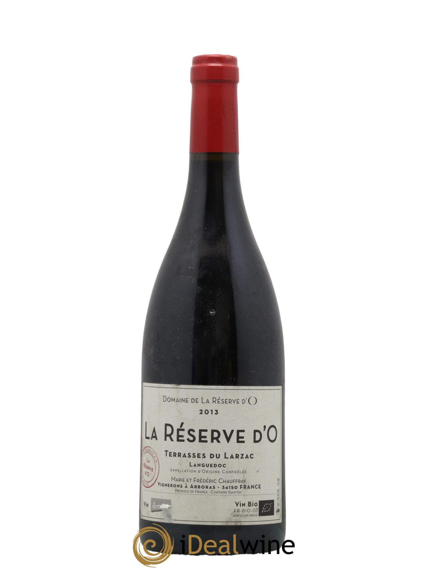Languedoc La Reserve d O Domaine de la Reserve d O 2013 - Lot de 1 bouteille - 0