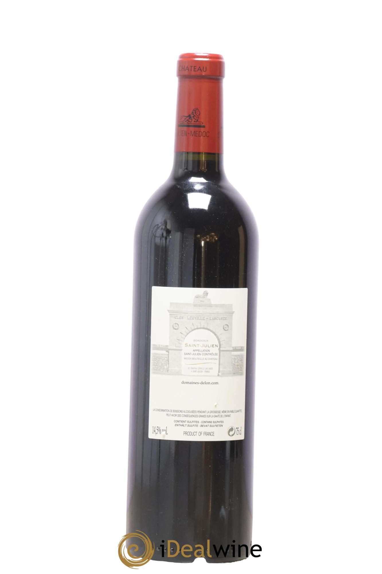 Château Léoville Las Cases 2ème Grand Cru Classé 2018 - Lot of 1 bottle - 1