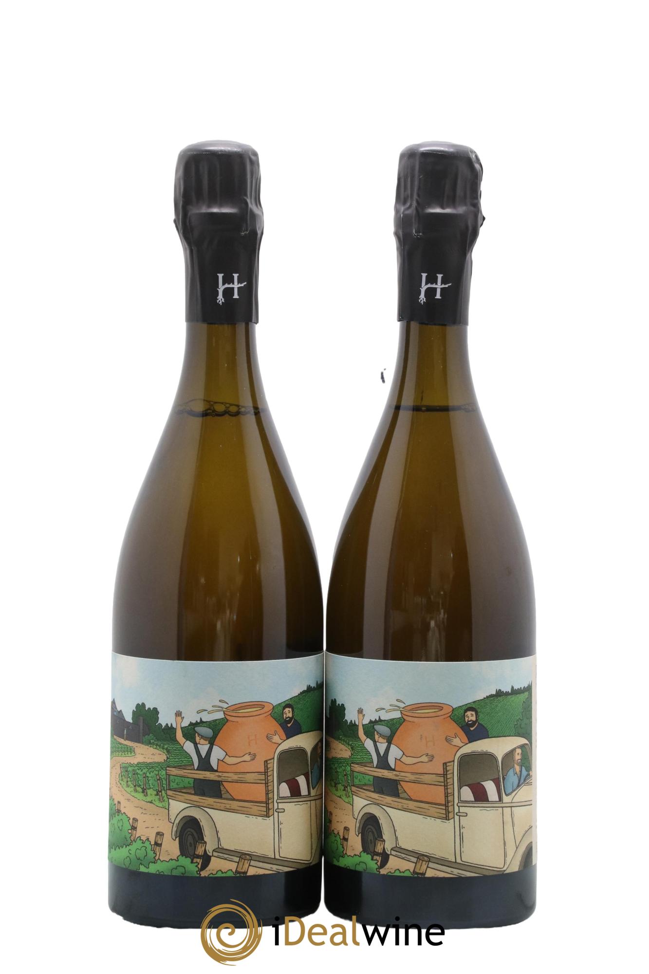 Champagne Auguste II Maison Romain Hénin - Lot de 2 bouteilles - 0