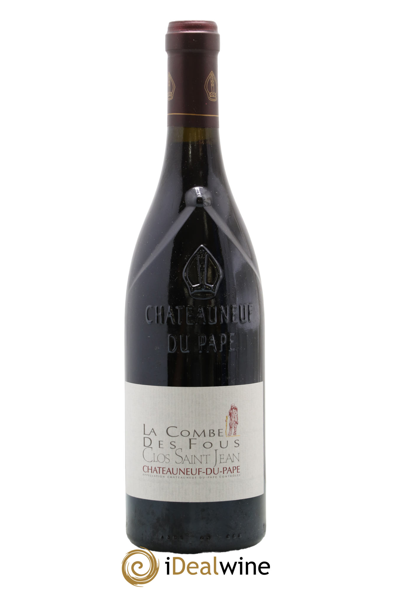 Châteauneuf-du-Pape Clos Saint-Jean La Combe des Fous Pascal et Vincent Maurel 2003 - Lot de 1 bouteille - 0