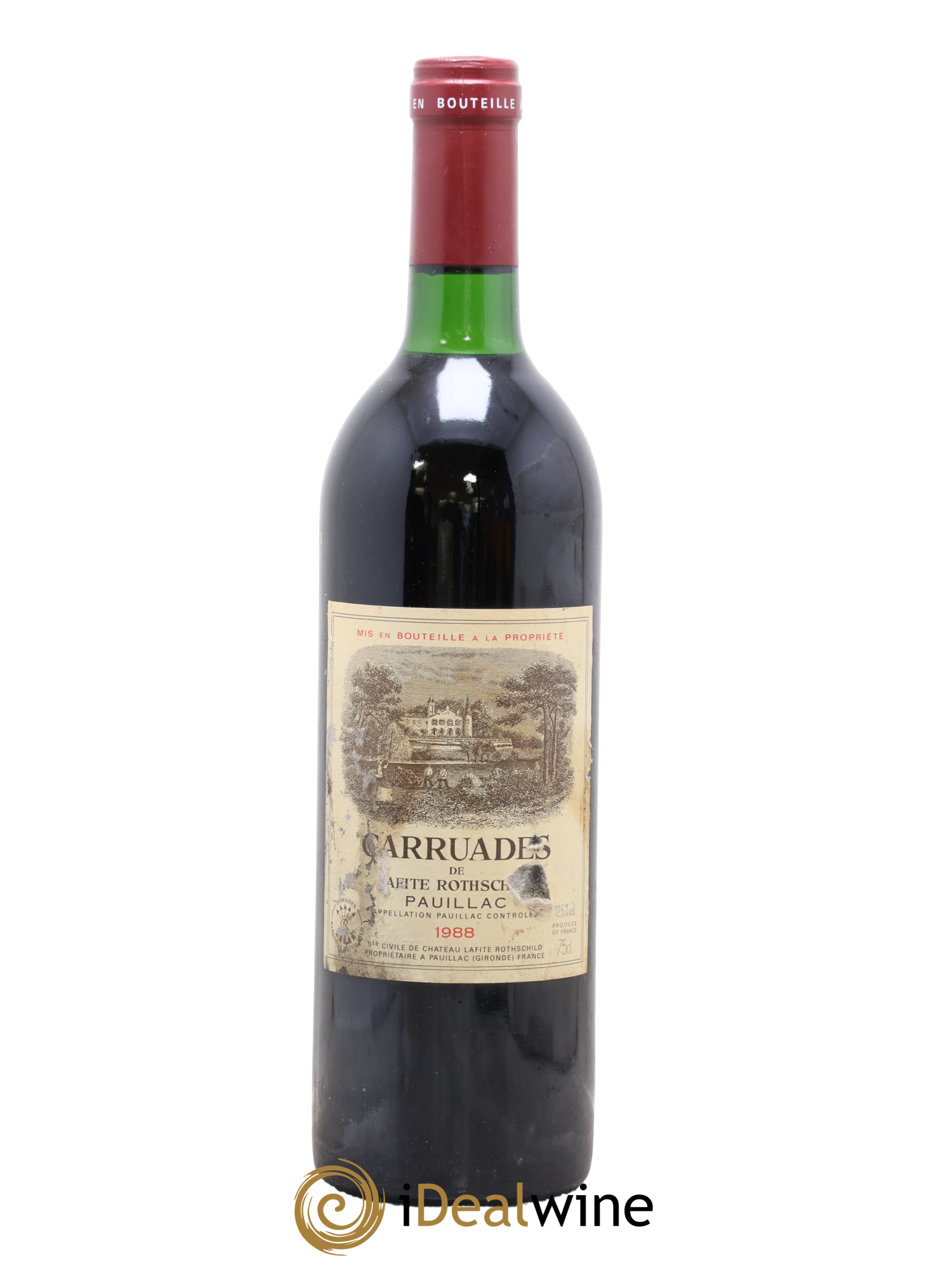 Carruades de Lafite Rothschild Second Vin 1988 - Lot of 1 bottle - 0