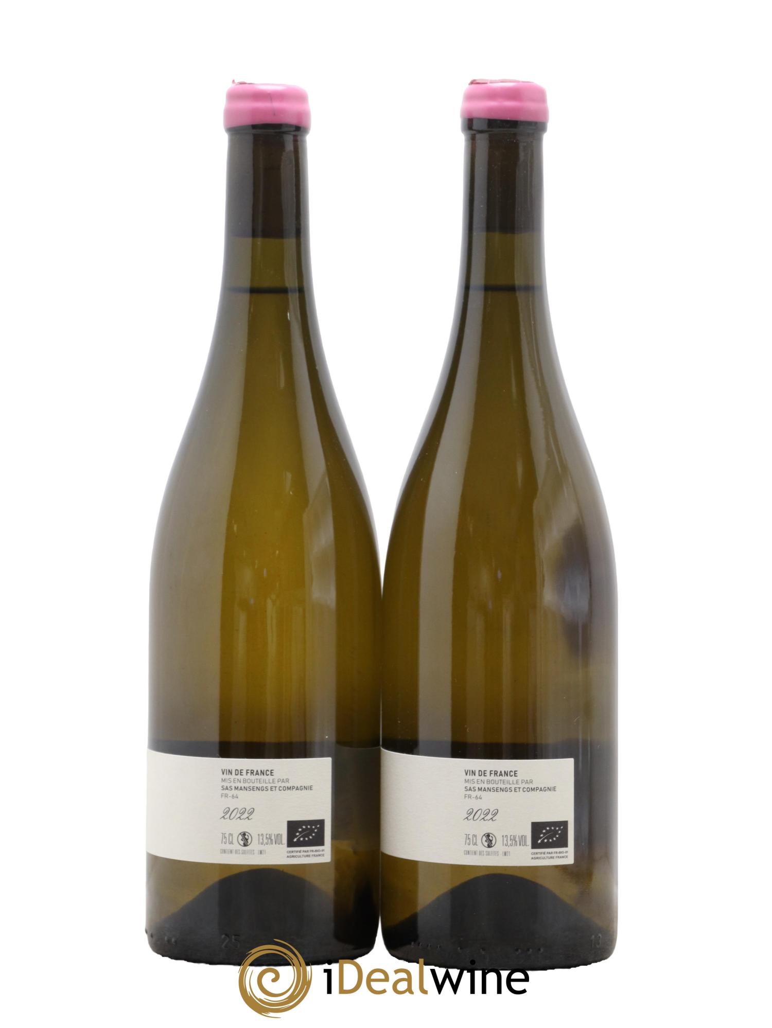 Vin de France Mansengs Jean-Baptiste Semmartin 2022 - Lot de 2 bouteilles - 1