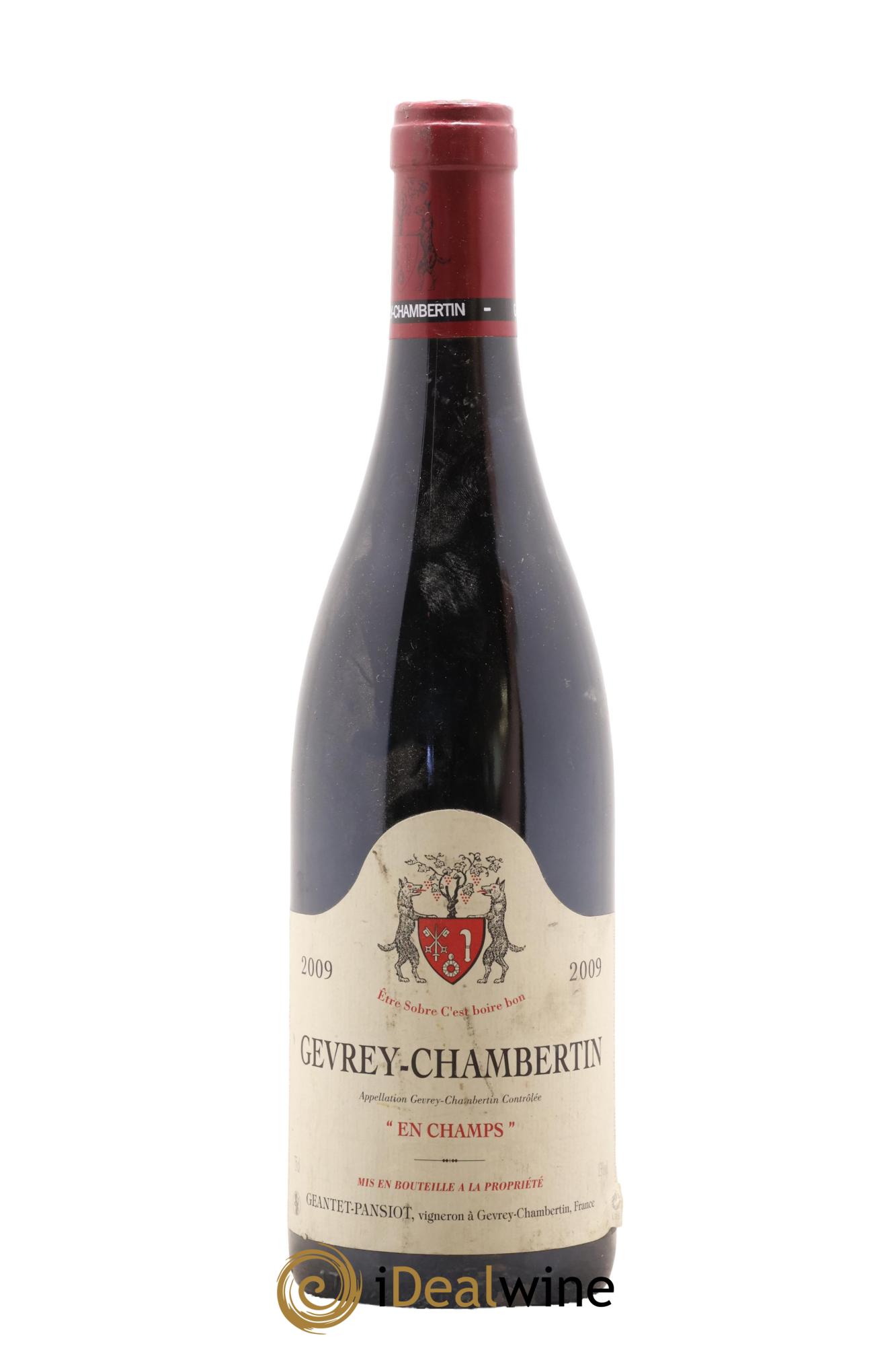 Gevrey-Chambertin En Champs Geantet-Pansiot 2009 - Lotto di 1 bottiglia - 0