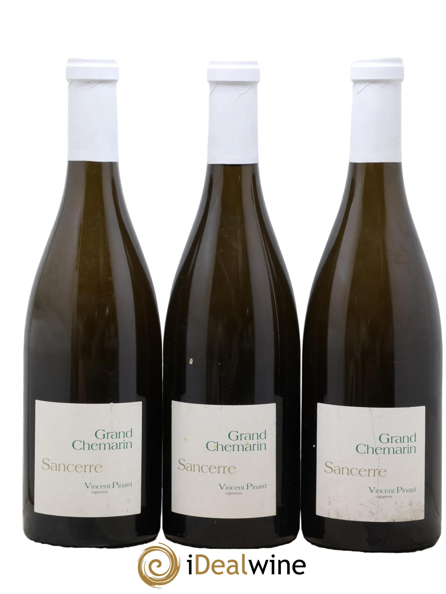 Sancerre Grand Chemarin Vincent Pinard 2020 - Lot of 3 bottles - 0