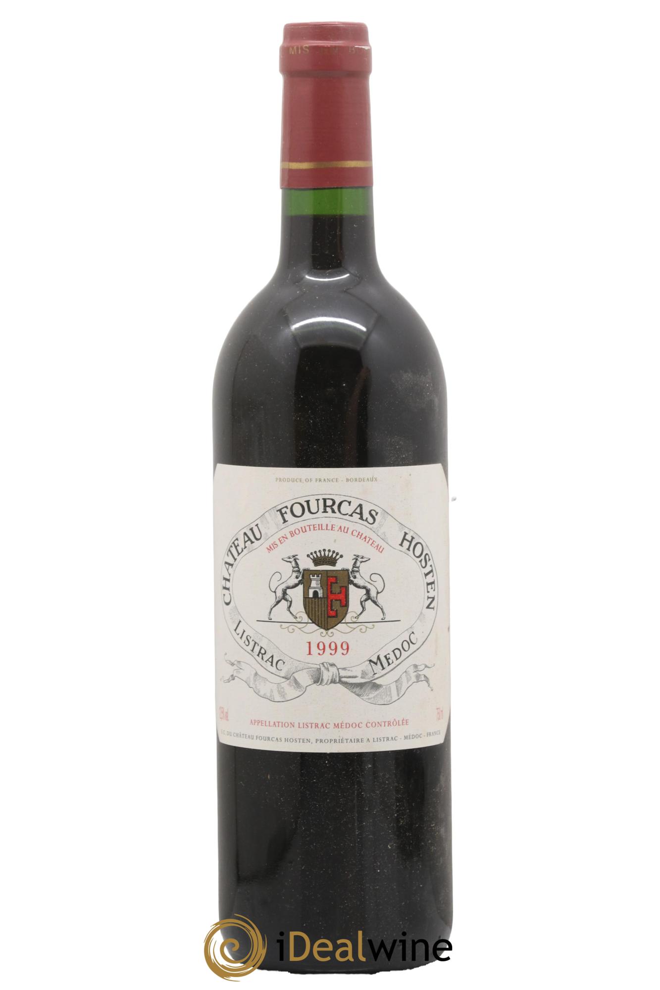 Château Fourcas Hosten Cru Bourgeois 1999 - Lotto di 1 bottiglia - 0