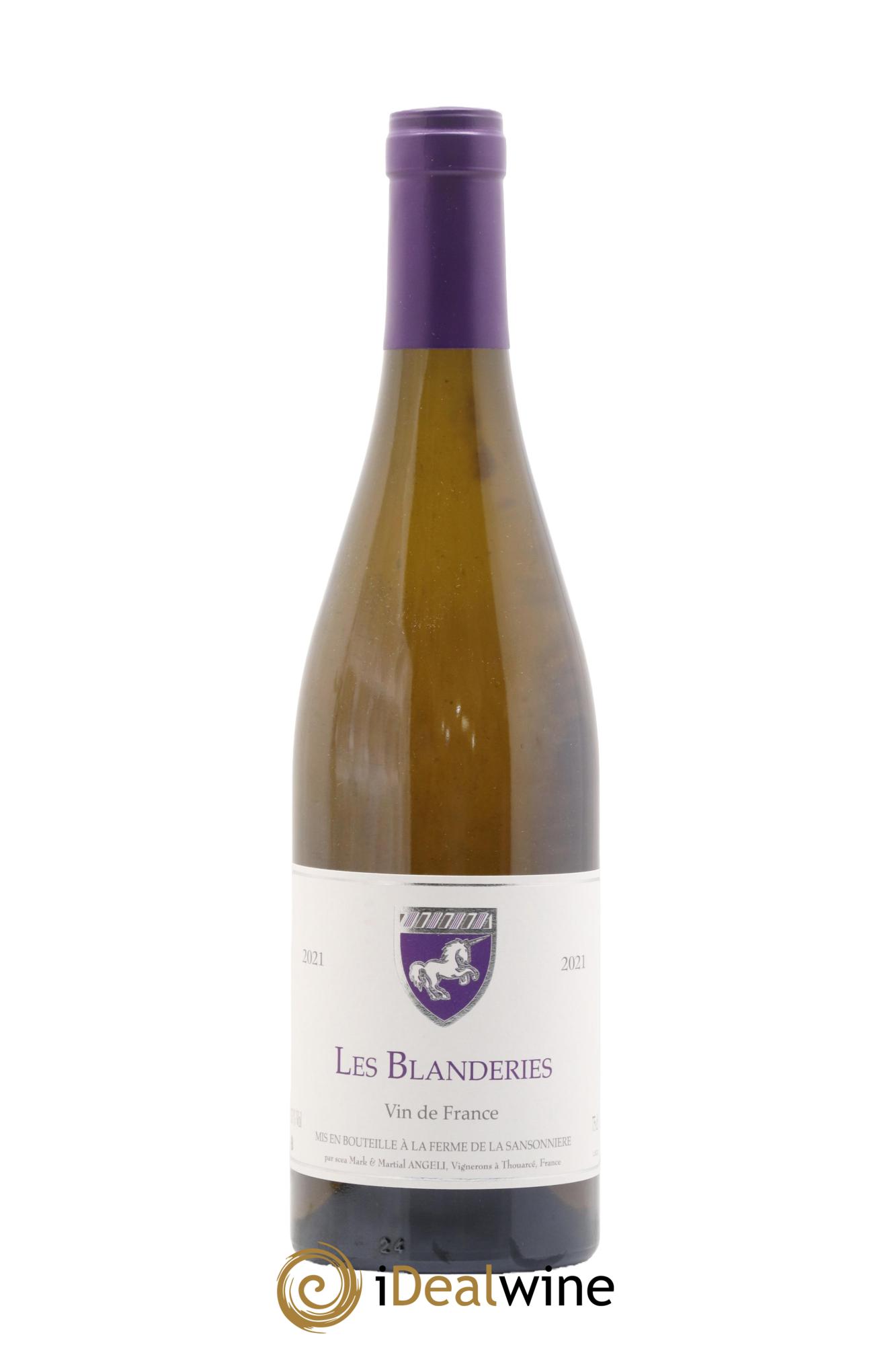 Vin de France Les Blanderies Mark Angeli (Domaine) - Ferme de la Sansonnière 2021 - Lot de 1 bouteille - 0