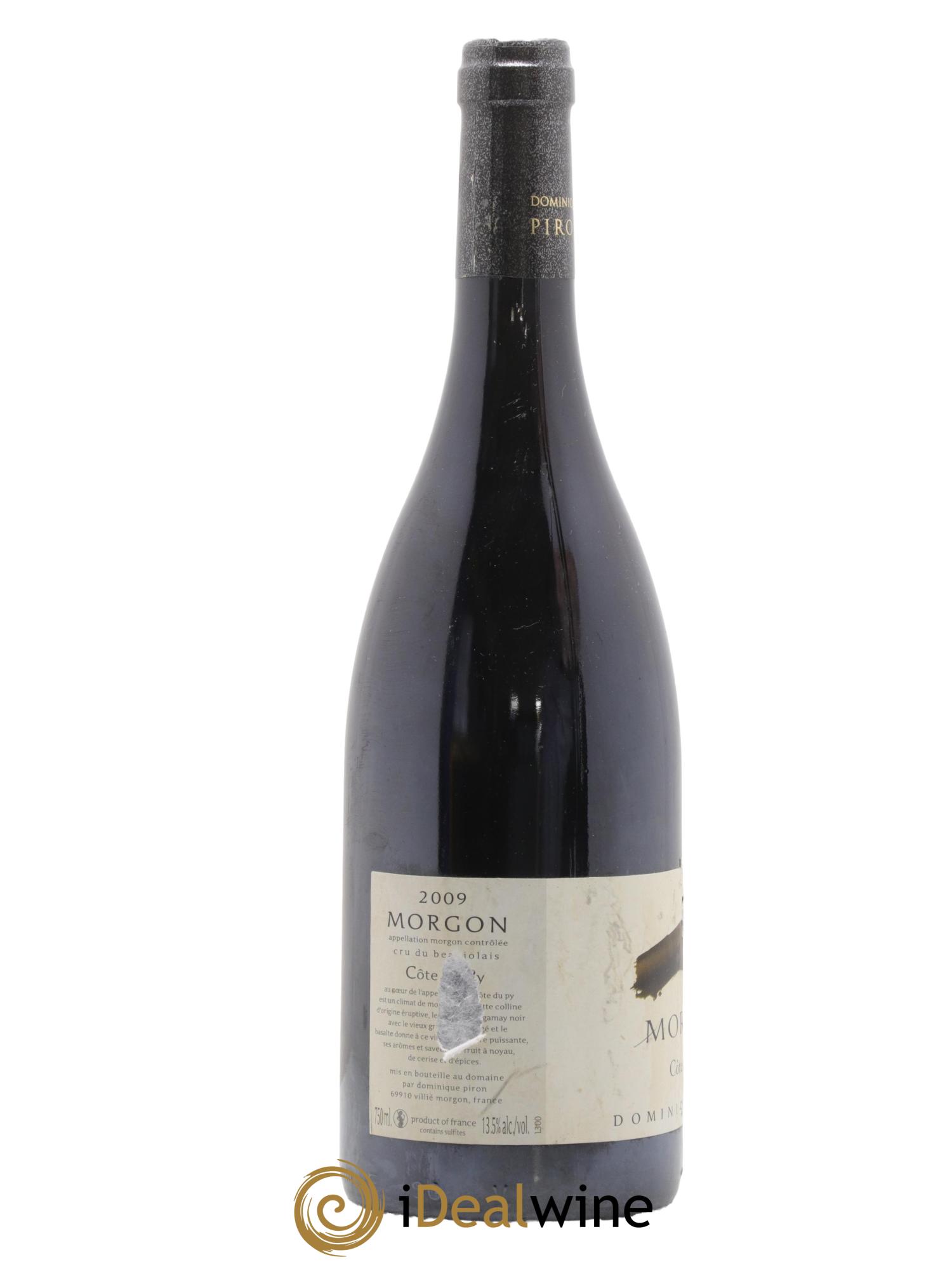 Morgon Côte du Py Dominique Piron (Domaine) 2009 - Lotto di 1 bottiglia - 1