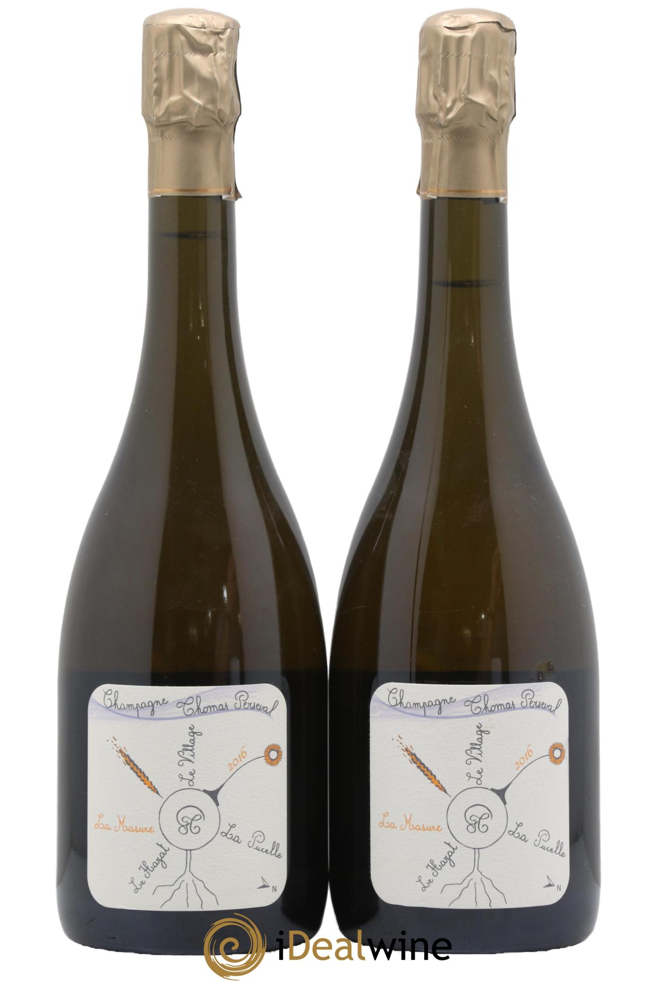 La Masure Thomas Perseval 2016 - Lot of 2 bottles - 0